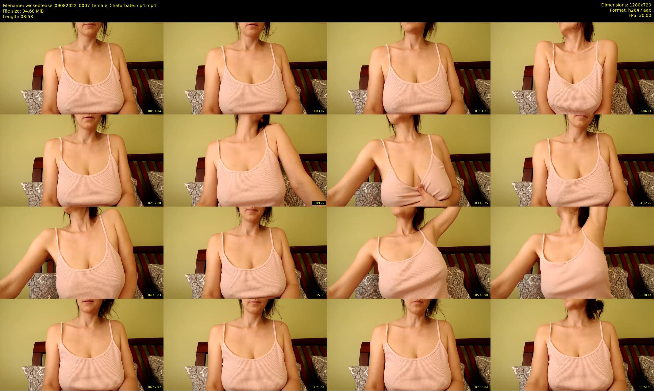 wickedtease — 9 minute Chaturbate female cam show recording, 720p, Aug 9, 2022