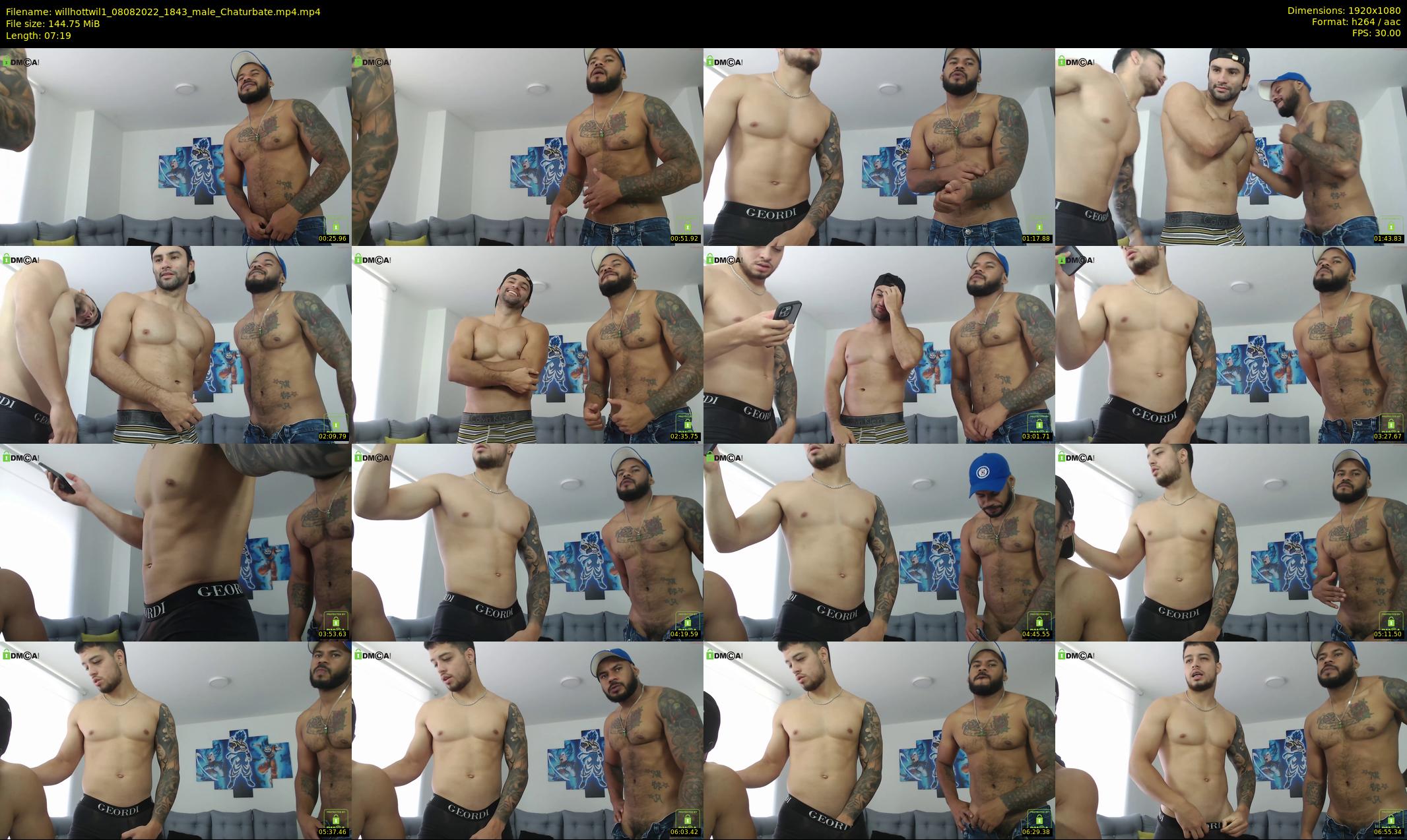willhottwil1 — 8 minute Chaturbate couple cam show recording, 1080p, Aug 8, 2022