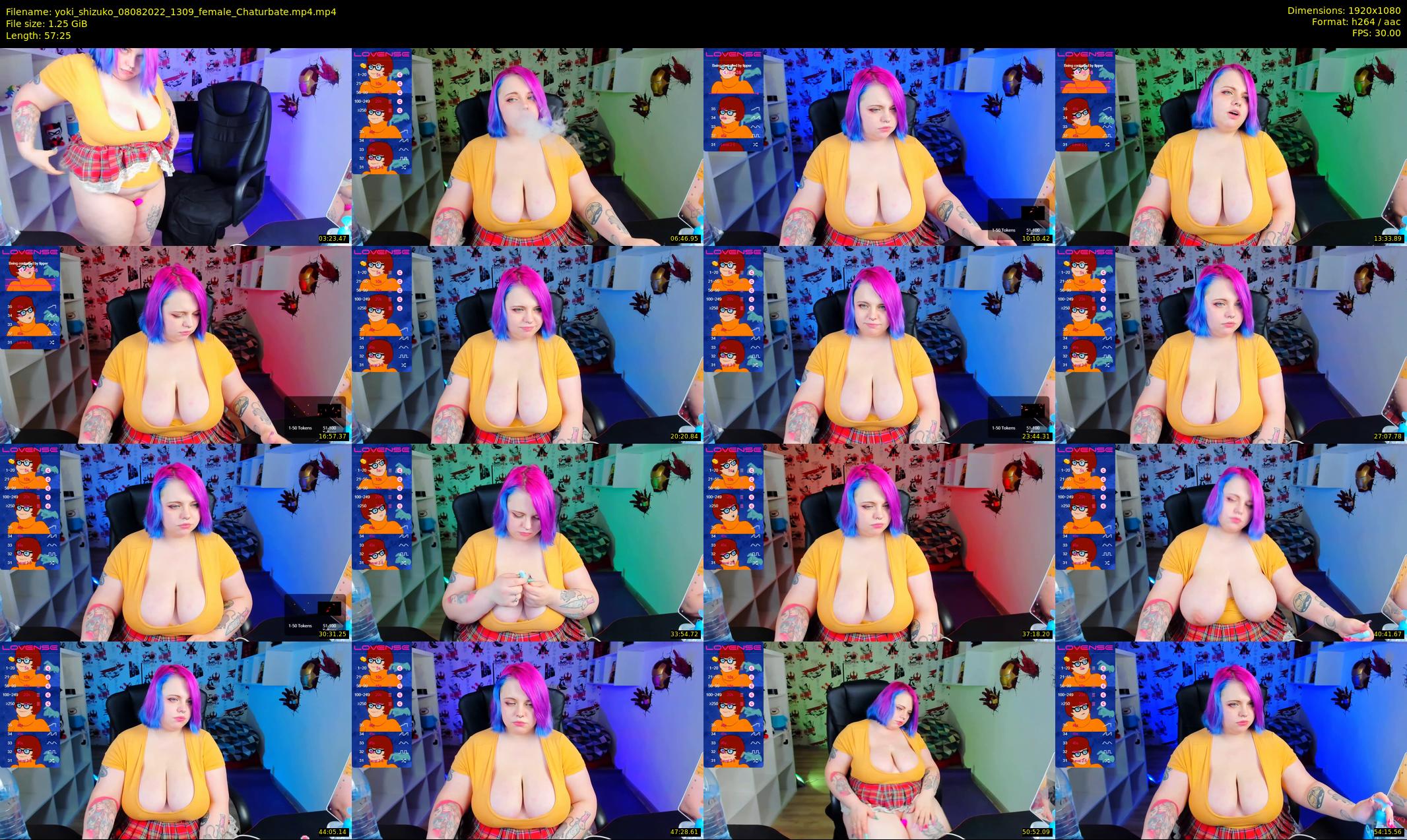 yoki_shizuko — 58 minute Chaturbate female cam show recording, 1080p, Aug 8, 2022