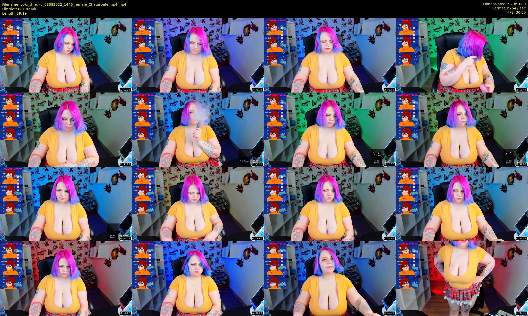 yoki_shizuko — 40 minute Chaturbate female cam show recording, 1080p, Aug 8, 2022