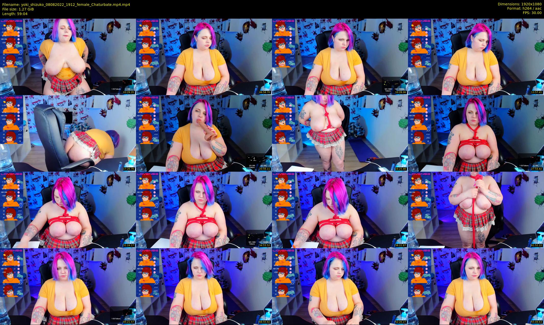 yoki_shizuko — 60 minute Chaturbate female cam show recording, 1080p, Aug 8, 2022
