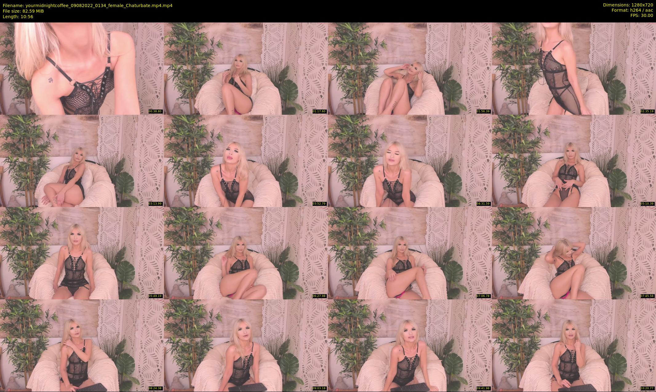 yourmidnightcoffee — 11 minute Chaturbate female cam show recording, 720p, Aug 9, 2022