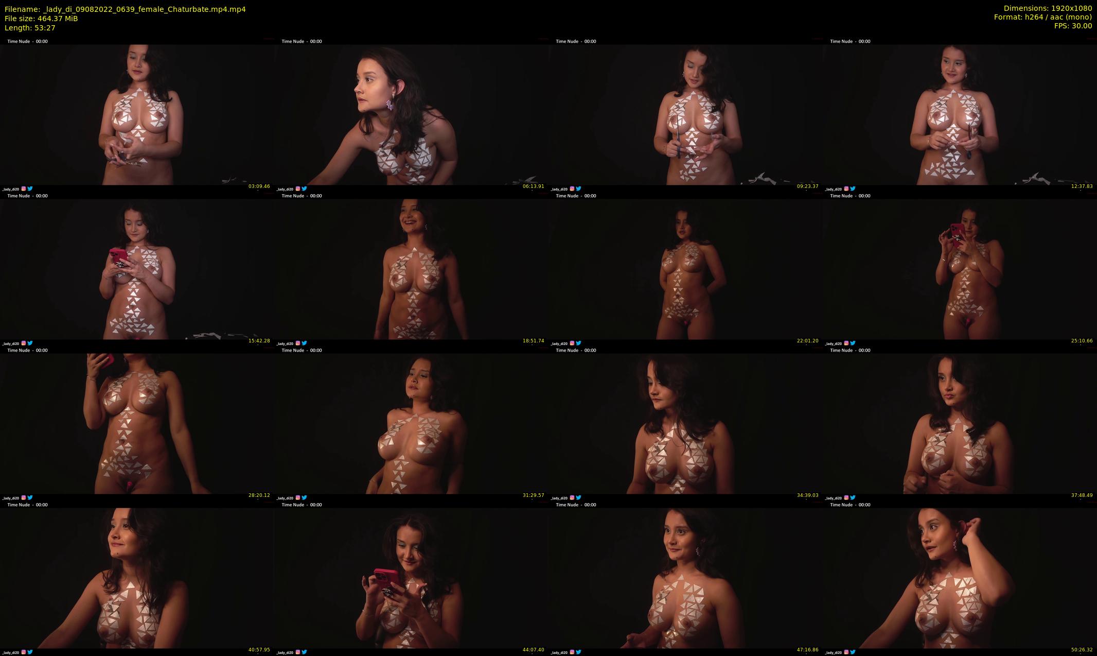 _lady_di — 54 minute Chaturbate female cam show recording, 1080p, Aug 9, 2022