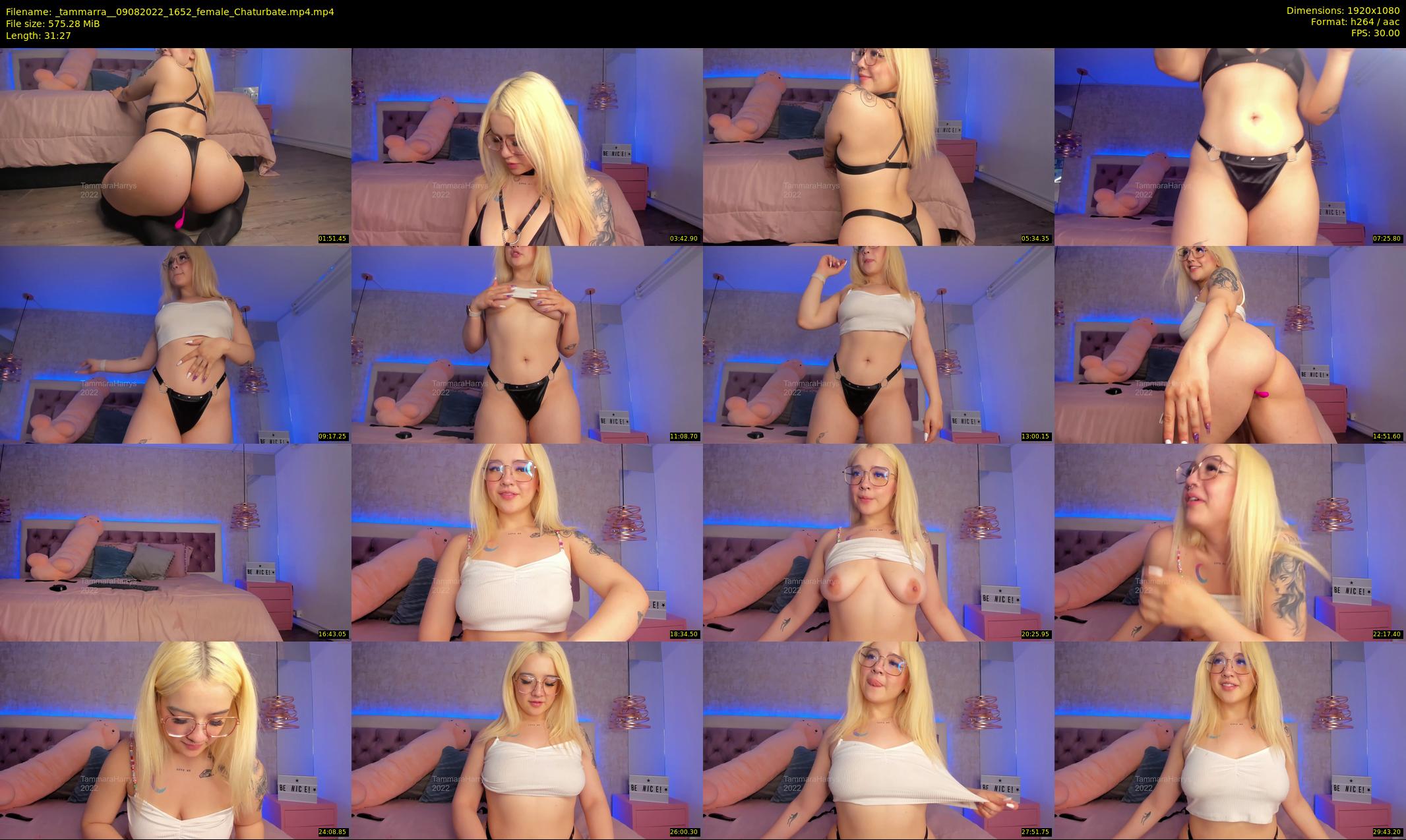 _tammarra_ — 32 minute Chaturbate female cam show recording, 1080p, Aug 9, 2022