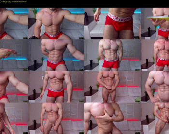 adam_muscle_ — 54 minute Chaturbate male cam show recording, 1080p, Aug 9, 2022