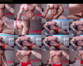 adam_muscle_ — 66 minute Chaturbate male cam show recording, 1080p, Aug 10, 2022