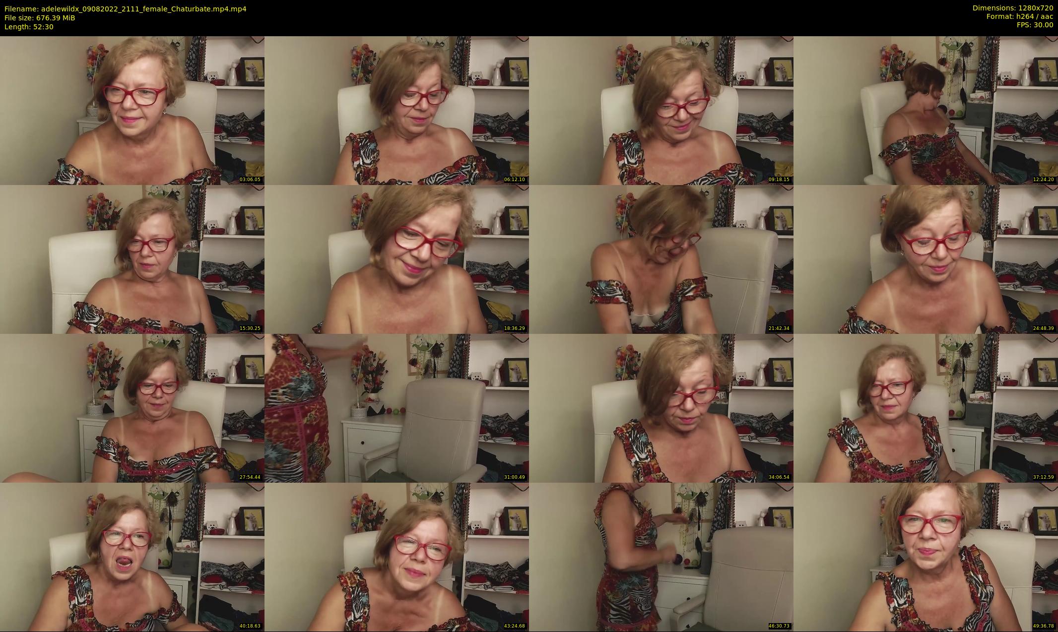 adelewildx — 53 minute Chaturbate female cam show recording, 720p, Aug 9, 2022
