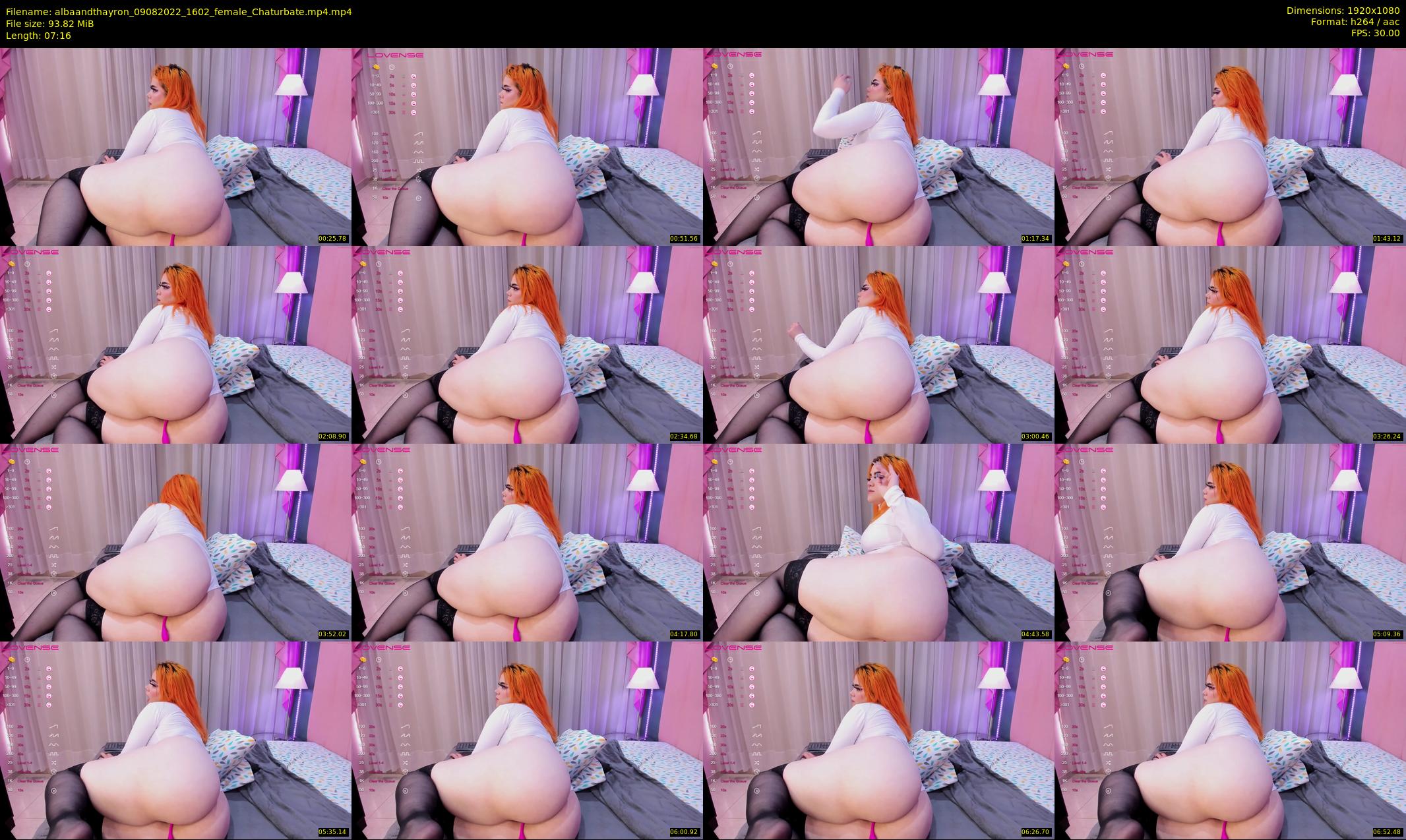 albaandthayron — 8 minute Chaturbate couple cam show recording, 1080p, Aug 9, 2022