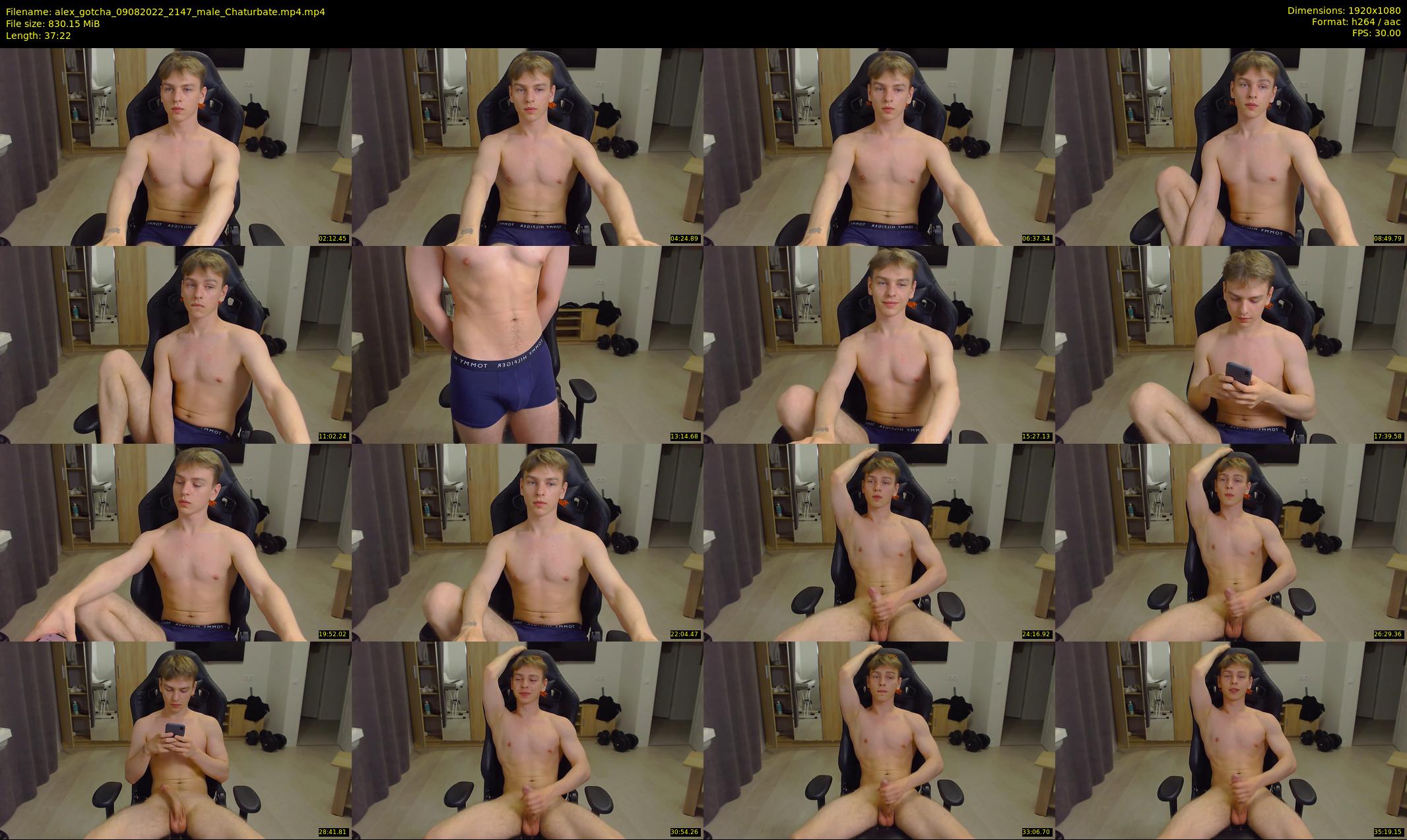 alex_gotcha — 38 minute Chaturbate male cam show recording, 1080p, Aug 9, 2022