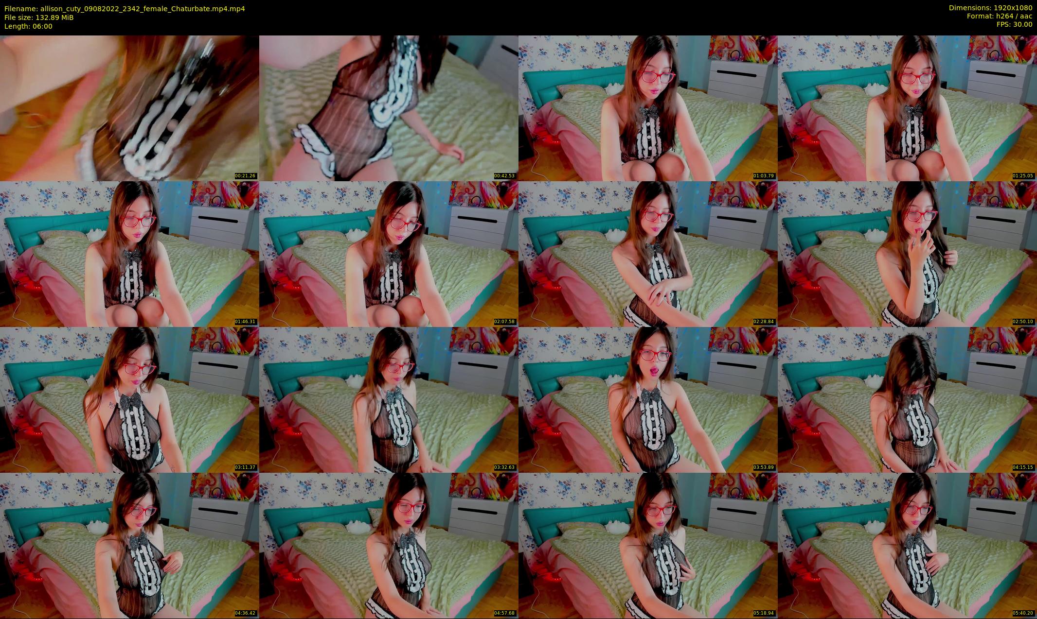 allison_cuty — 6 minute Chaturbate female cam show recording, 1080p, Aug 9, 2022
