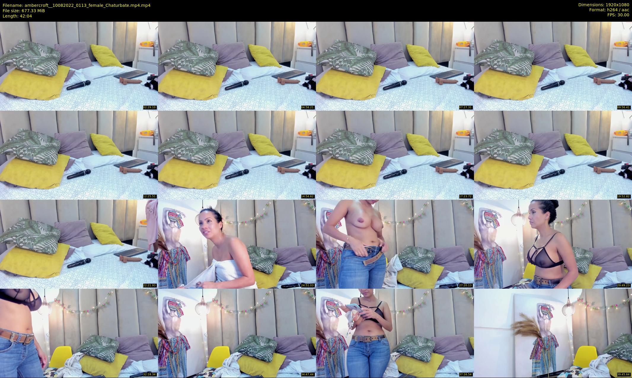 ambercroft_ — 43 minute Chaturbate female cam show recording, 1080p, Aug 10, 2022