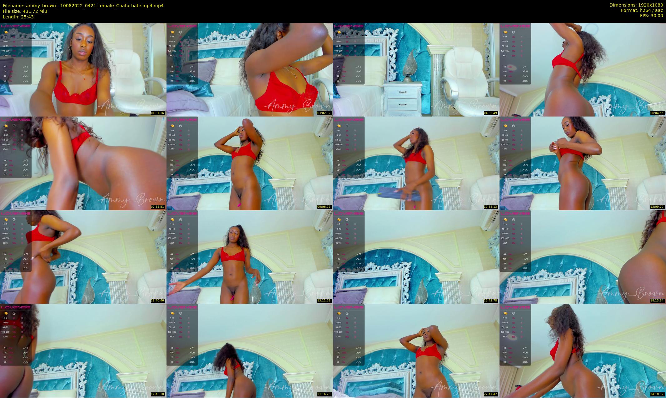 ammy_brown_ — 26 minute Chaturbate female cam show recording, 1080p, Aug 10, 2022