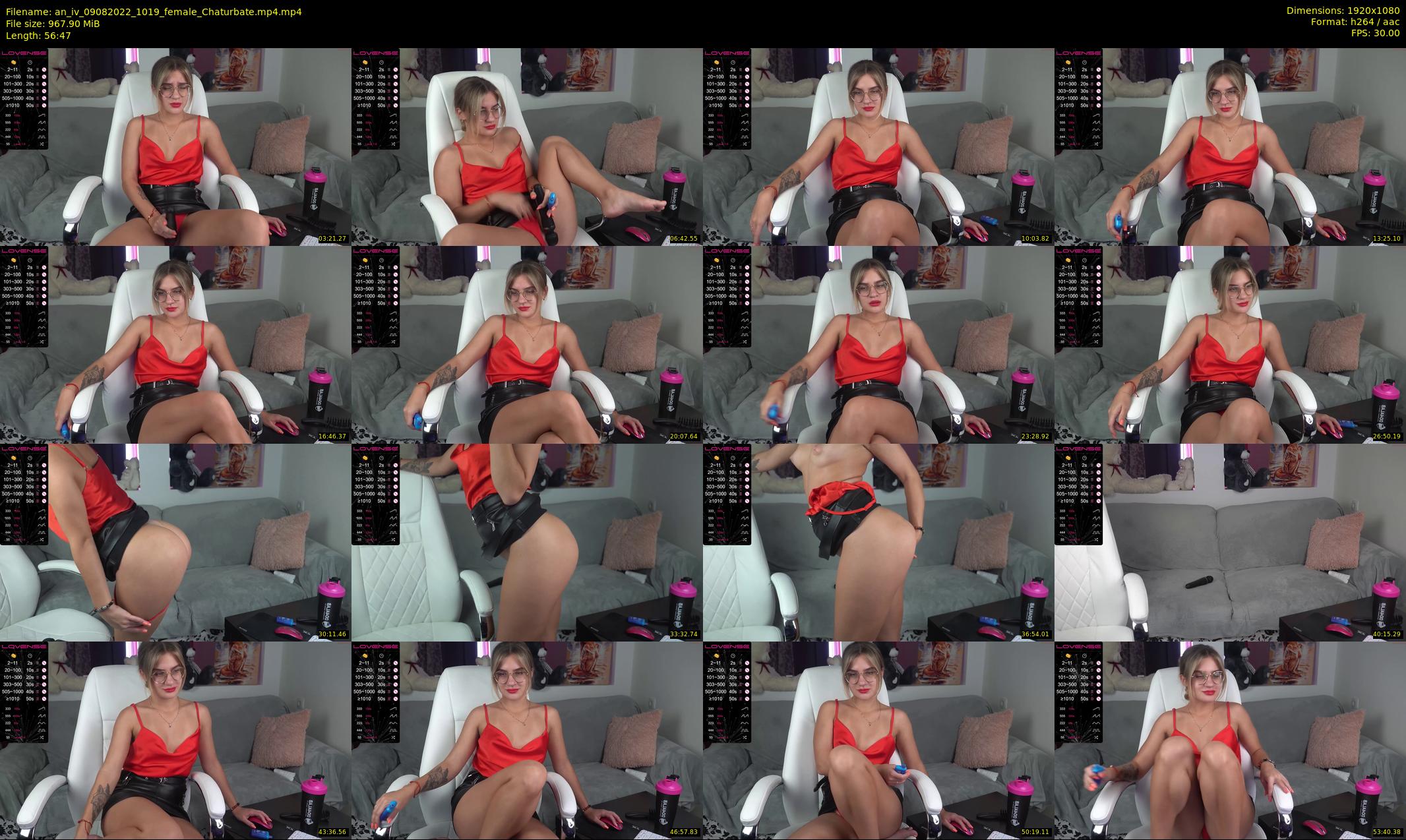 an_iv — 57 minute Chaturbate female cam show recording, 1080p, Aug 9, 2022