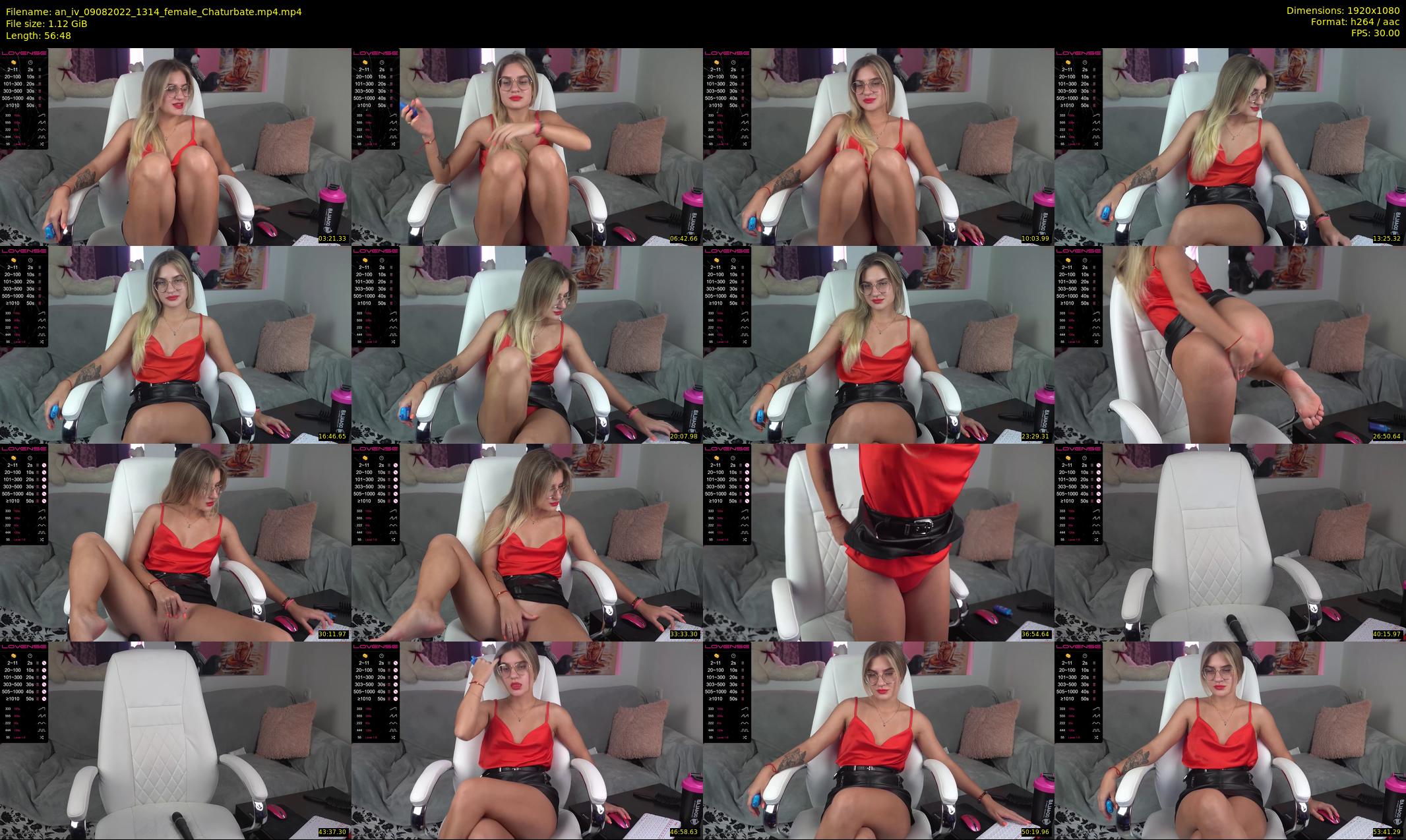 an_iv — 57 minute Chaturbate female cam show recording, 1080p, Aug 9, 2022