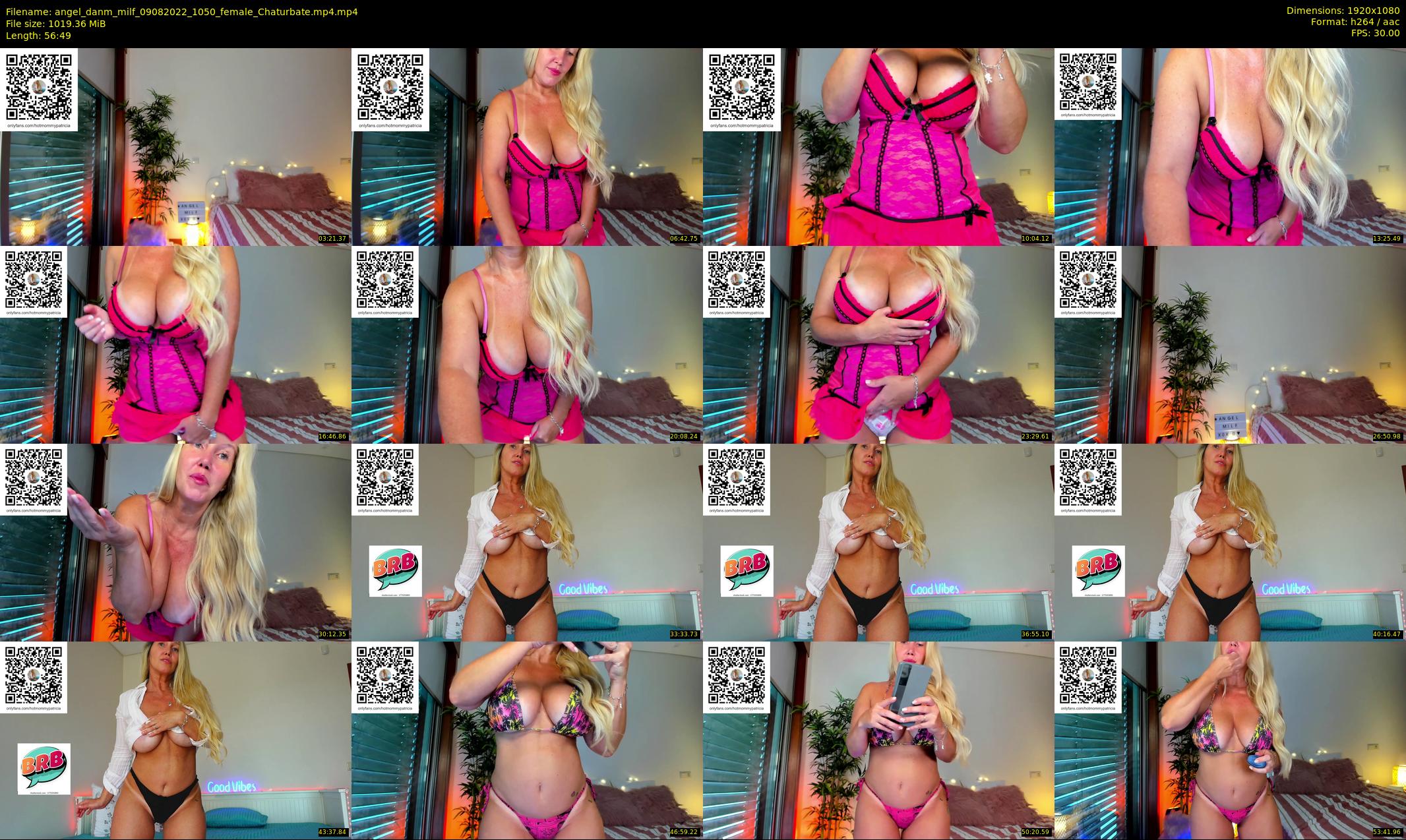 angel_danm_milf — 57 minute Chaturbate female cam show recording, 1080p, Aug 9, 2022