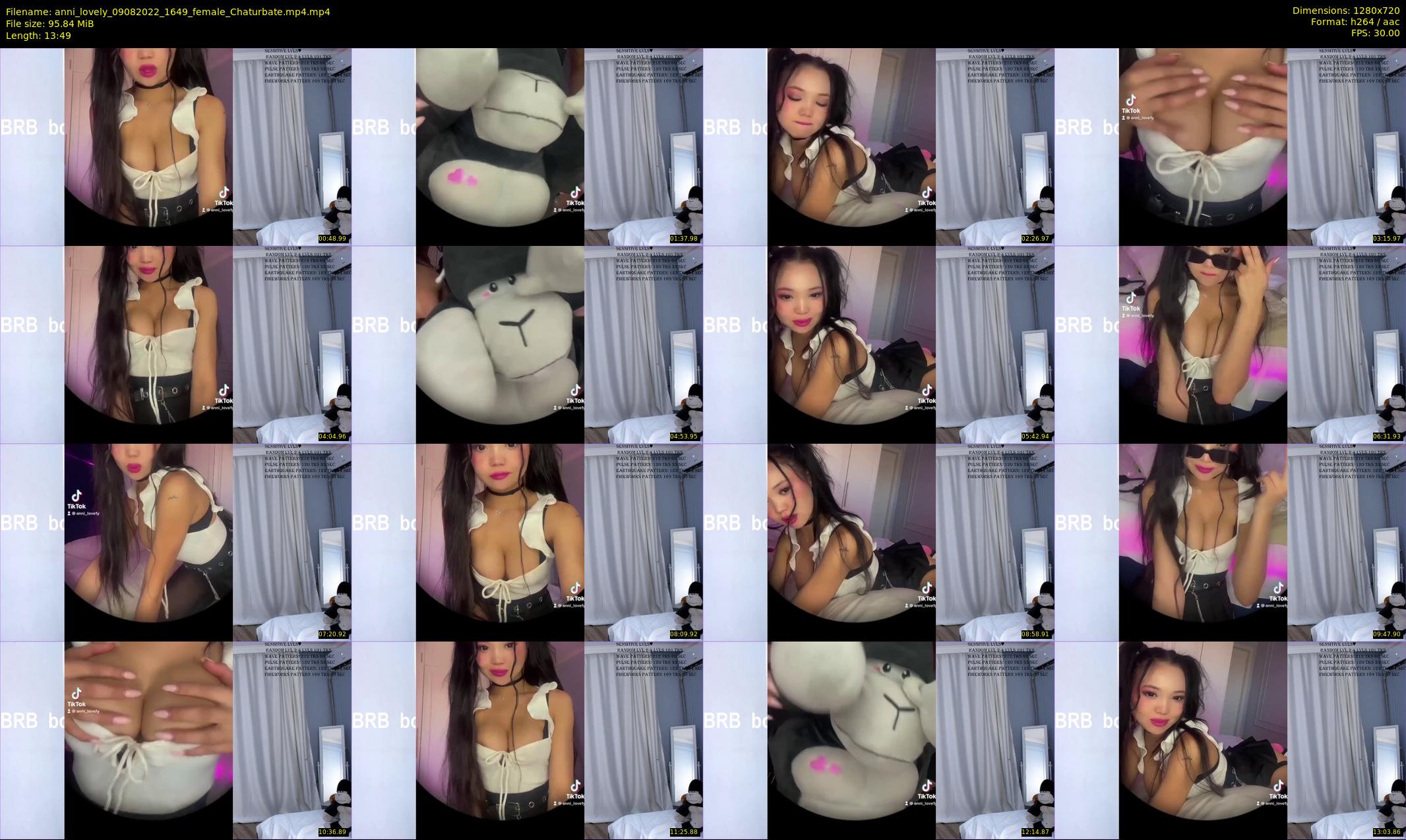 anni_lovely — 14 minute Chaturbate female cam show recording, 720p, Aug 9, 2022