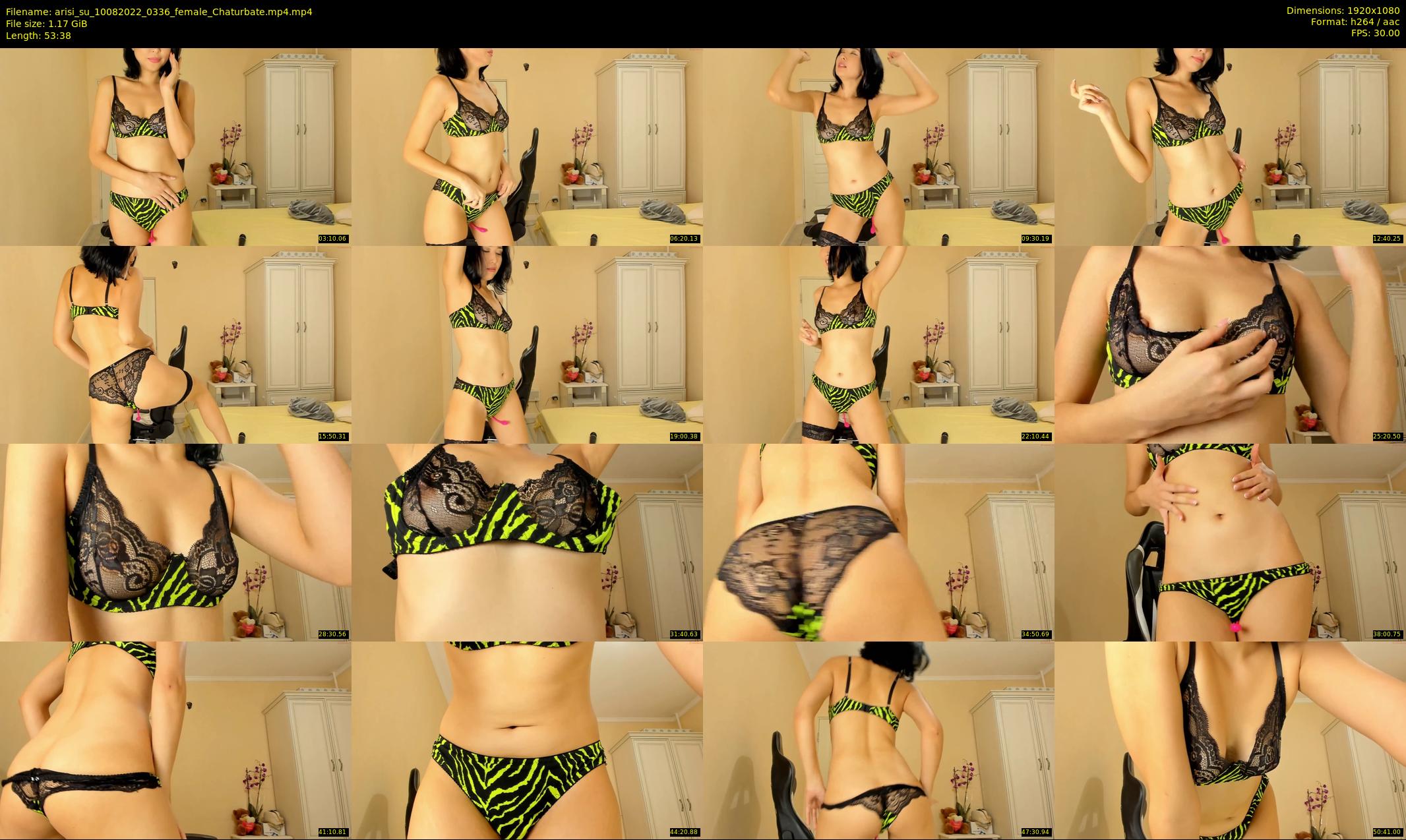 arisi_su — 54 minute Chaturbate female cam show recording, 1080p, Aug 10, 2022