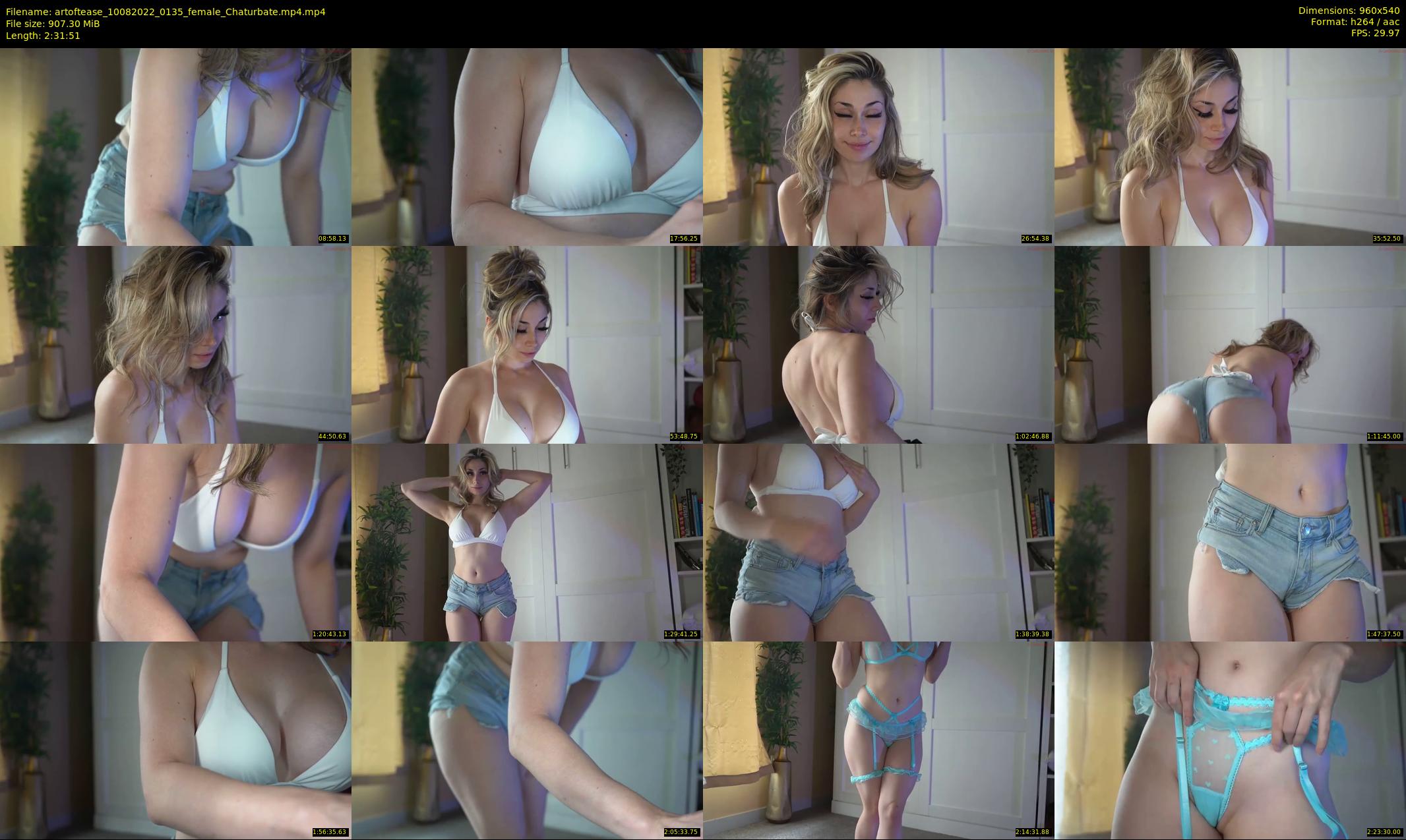 artoftease — 152 minute Chaturbate female cam show recording, 480p, Aug 10, 2022