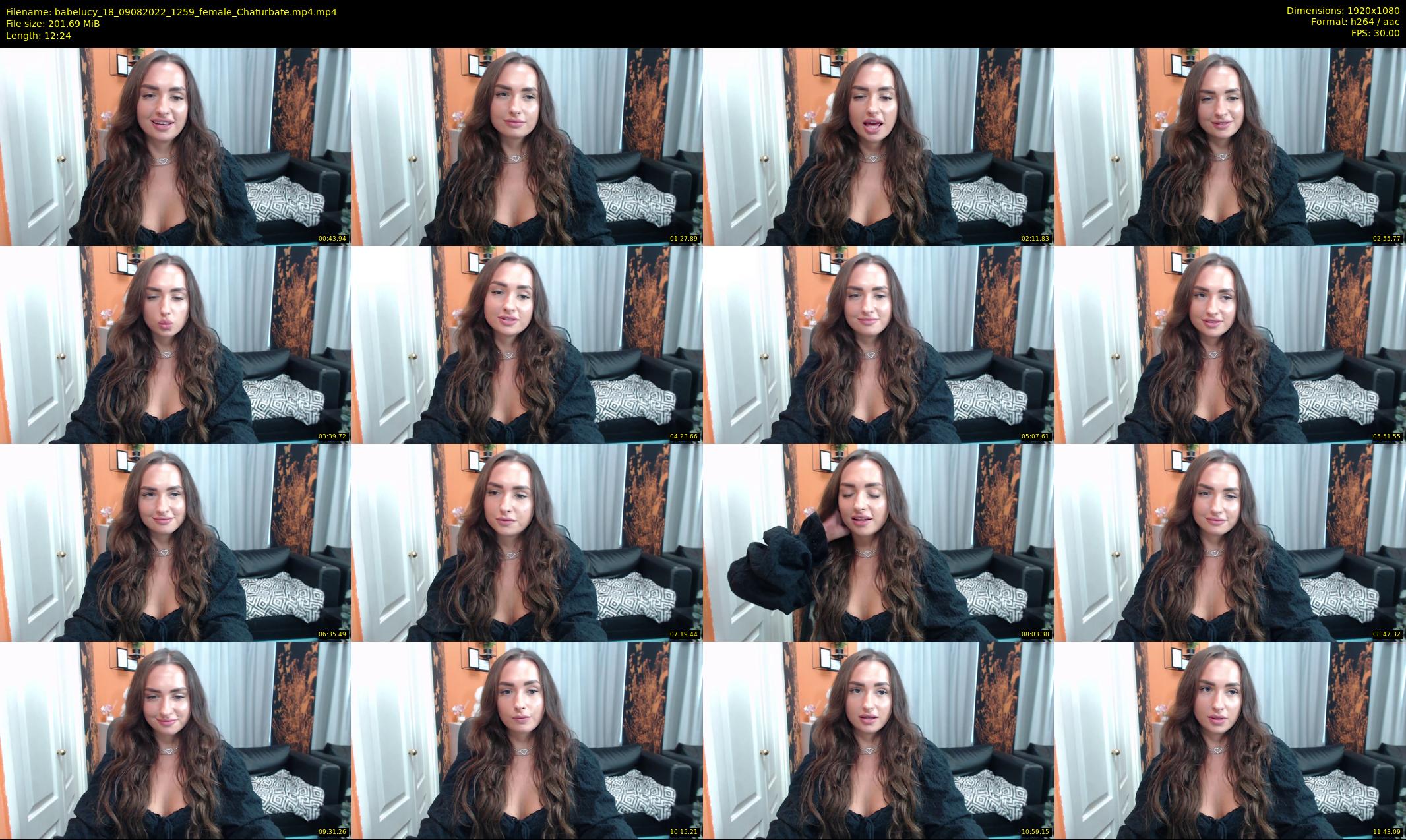 babelucy_18 — 13 minute Chaturbate female cam show recording, 1080p, Aug 9, 2022