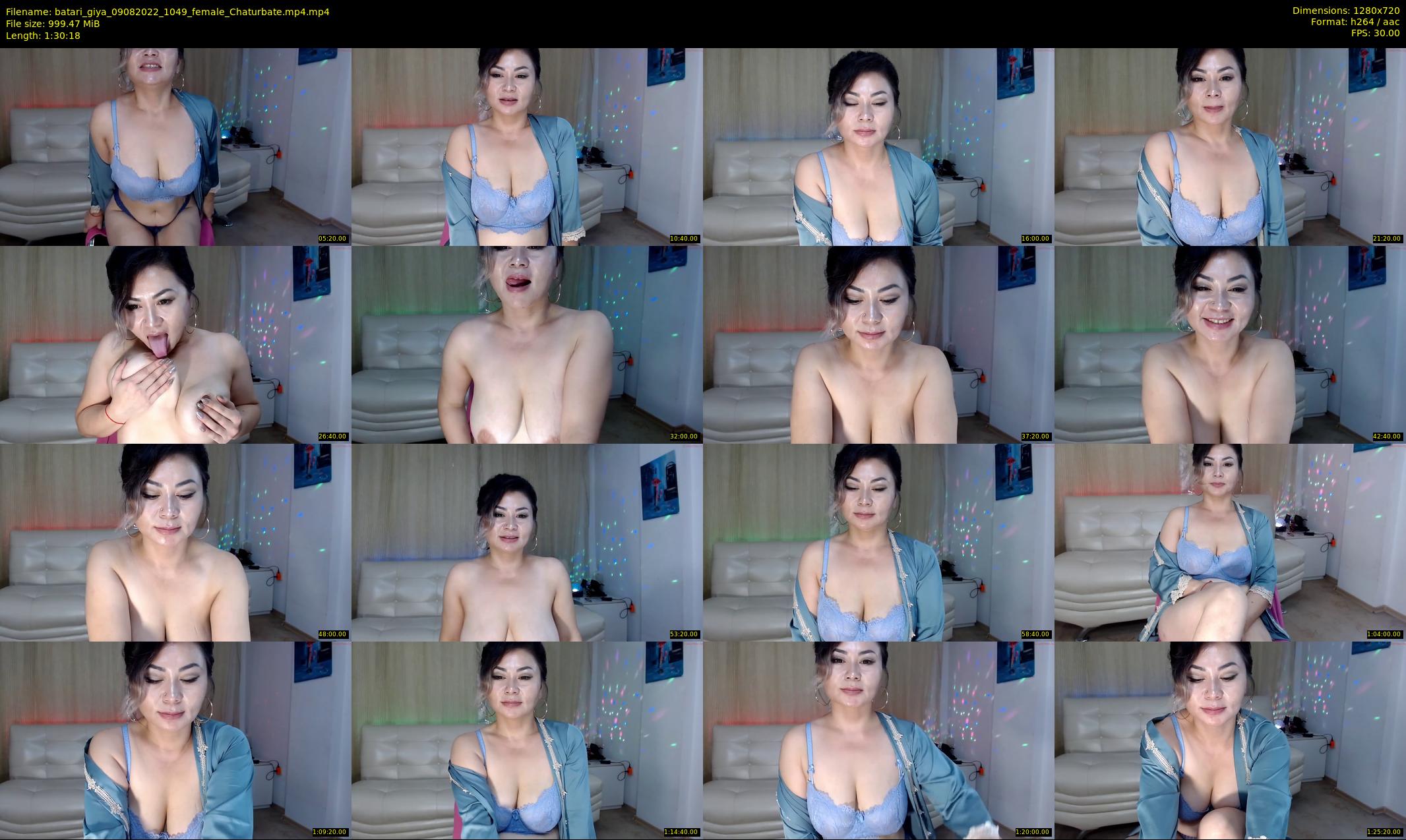 batari_giya — 91 minute Chaturbate female cam show recording, 720p, Aug 9, 2022