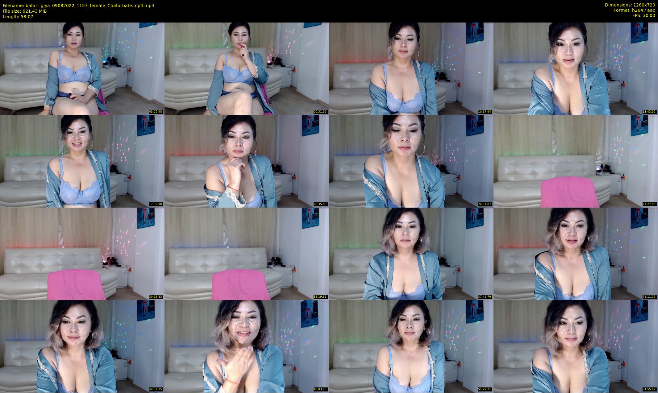 batari_giya — 59 minute Chaturbate female cam show recording, 720p, Aug 9, 2022