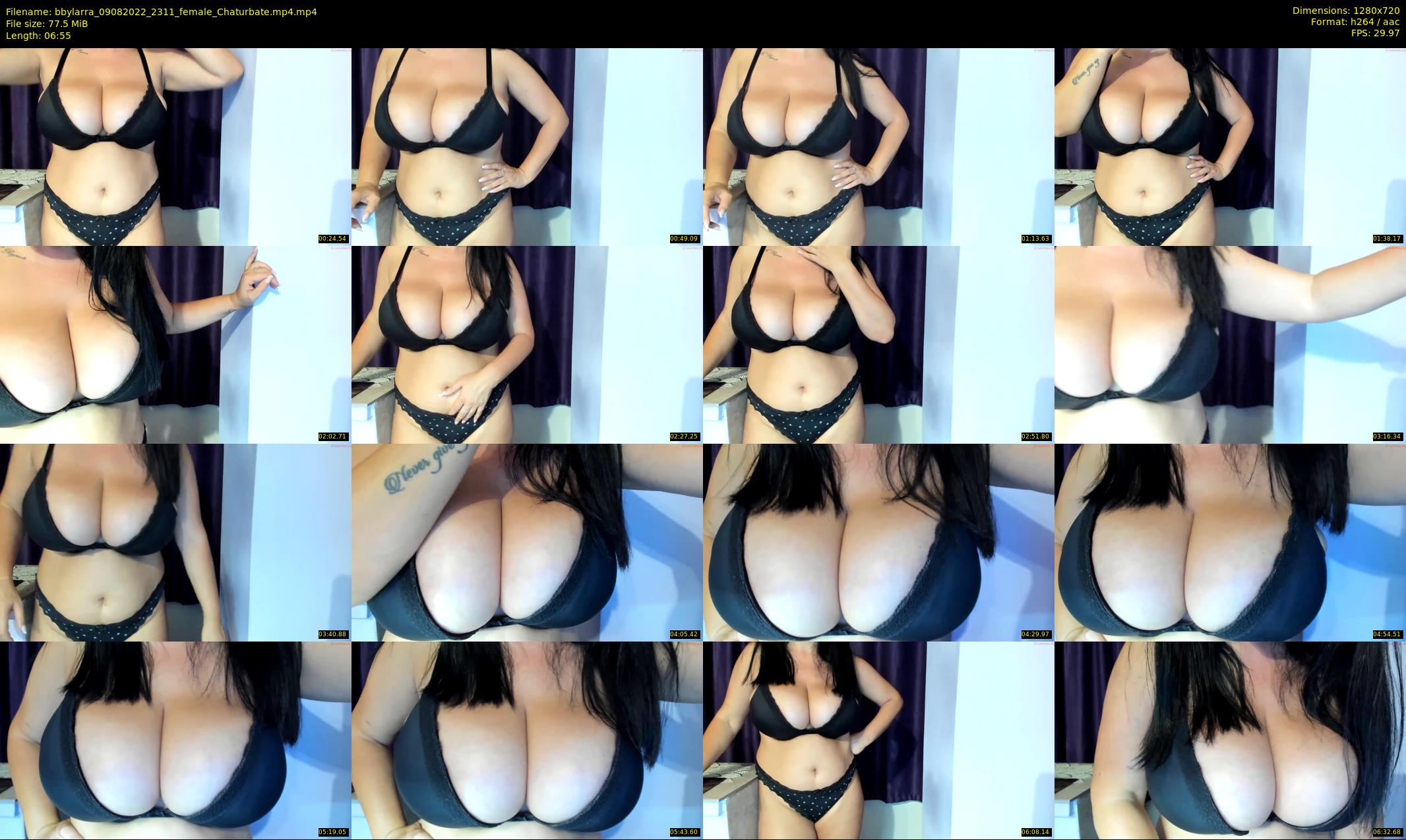 bbylarra — 7 minute Chaturbate couple cam show recording, 720p, Aug 9, 2022