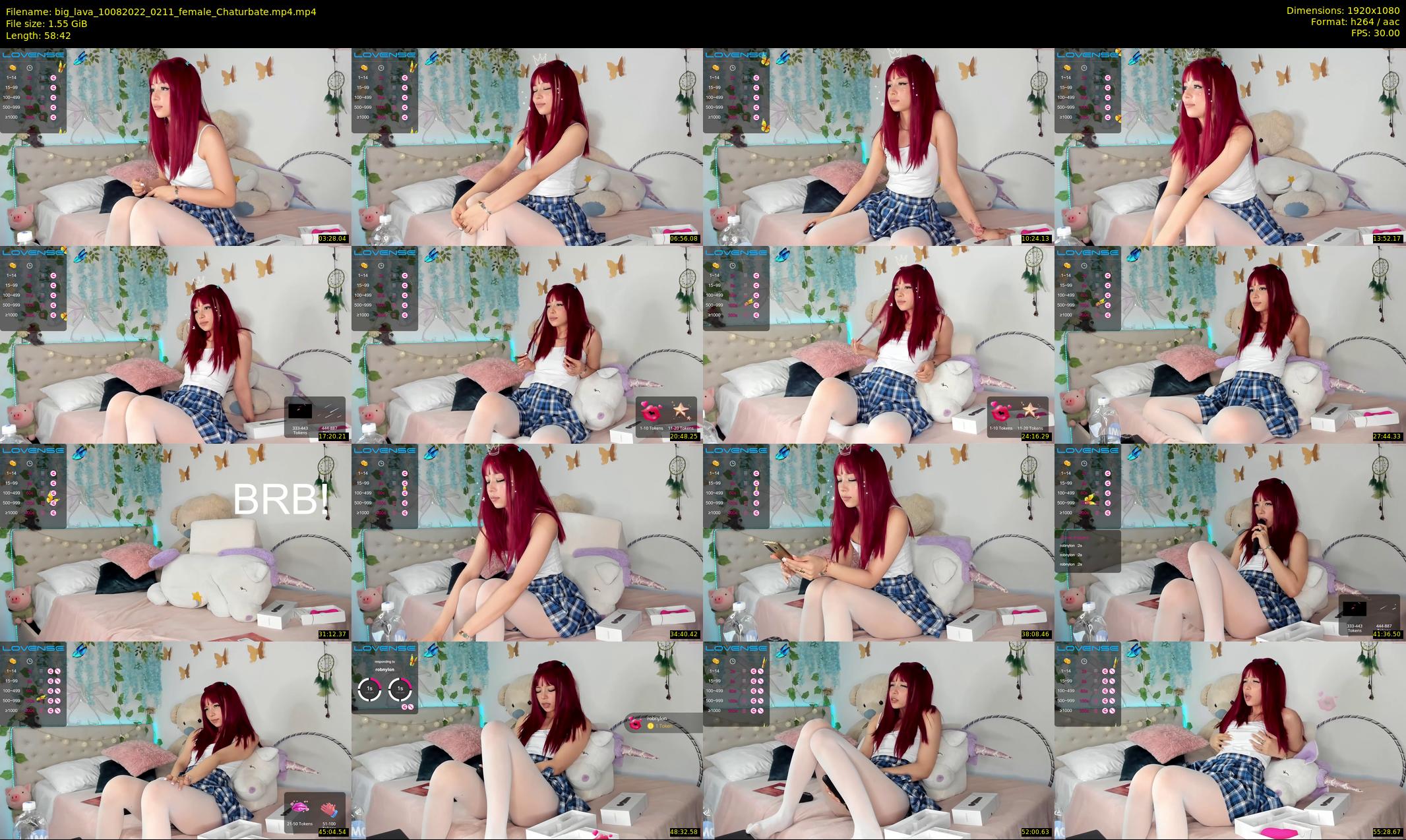 big_lava — 59 minute Chaturbate female cam show recording, 1080p, Aug 10, 2022
