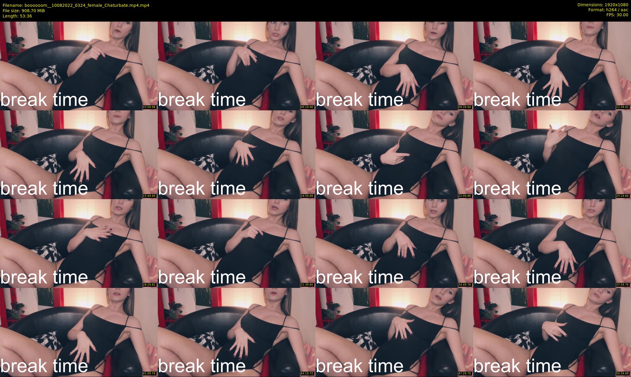 boooooom_ — 54 minute Chaturbate female cam show recording, 1080p, Aug 10, 2022