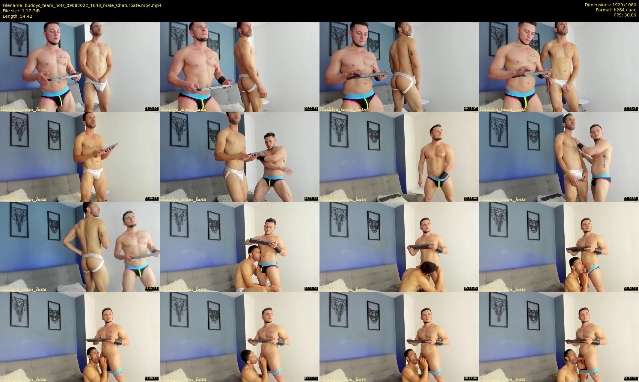 buddys_team_hots — 55 minute Chaturbate couple cam show recording, 1080p, Aug 9, 2022