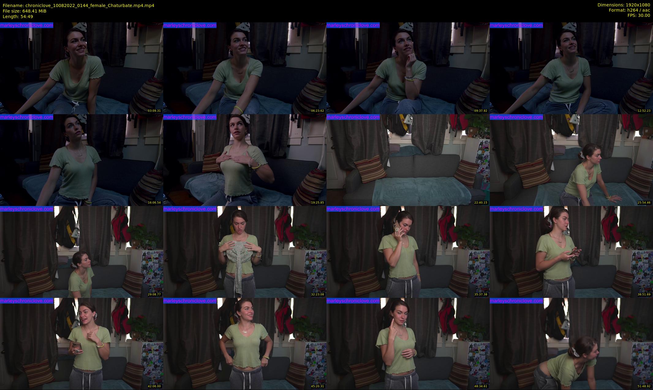 chroniclove — 55 minute Chaturbate female cam show recording, 1080p, Aug 10, 2022