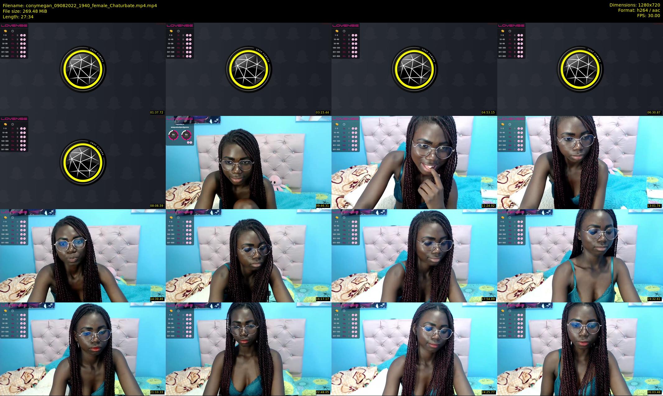 conymegan — 28 minute Chaturbate female cam show recording, 720p, Aug 9, 2022