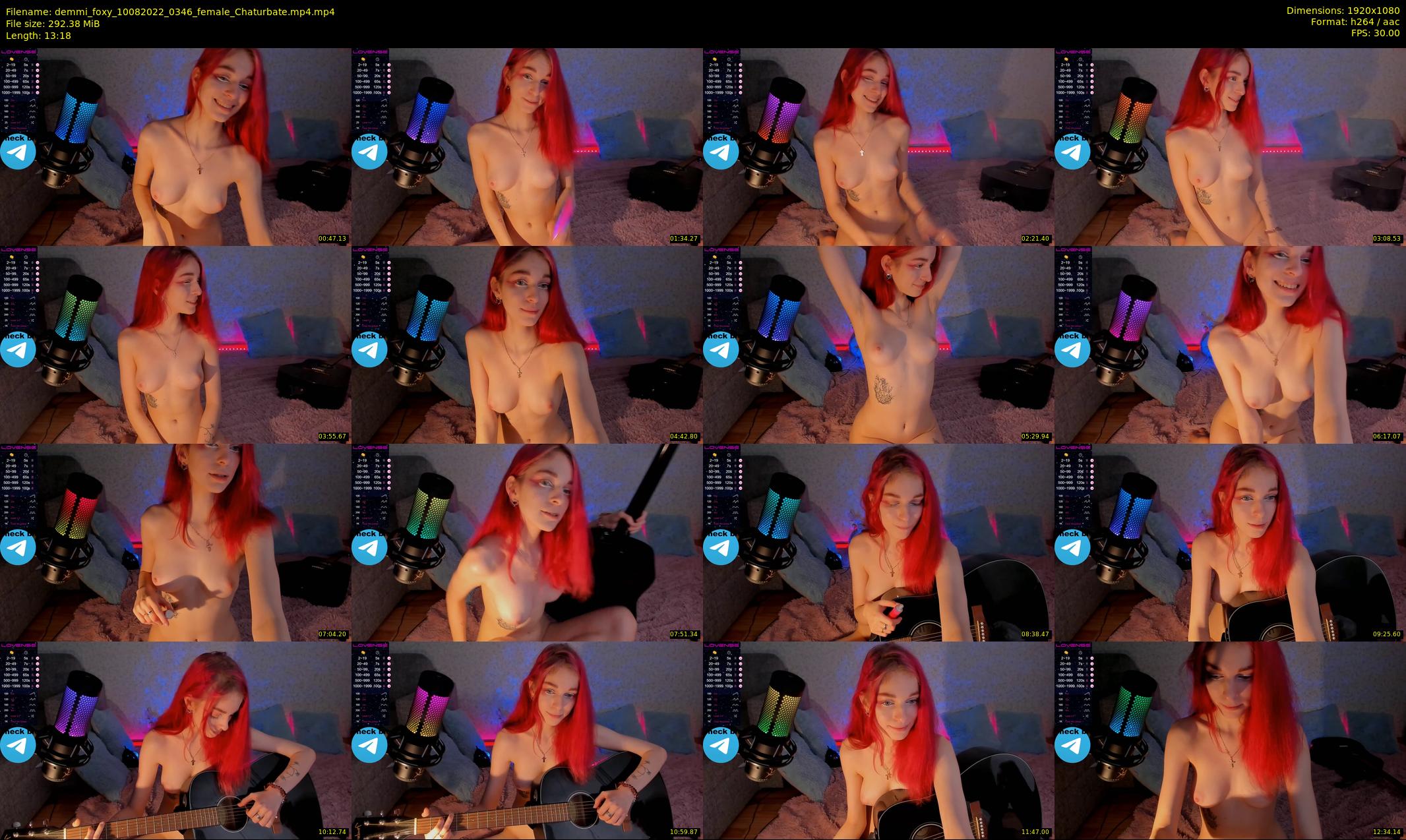 demmi_foxy — 14 minute Chaturbate couple cam show recording, 1080p, Aug 10, 2022
