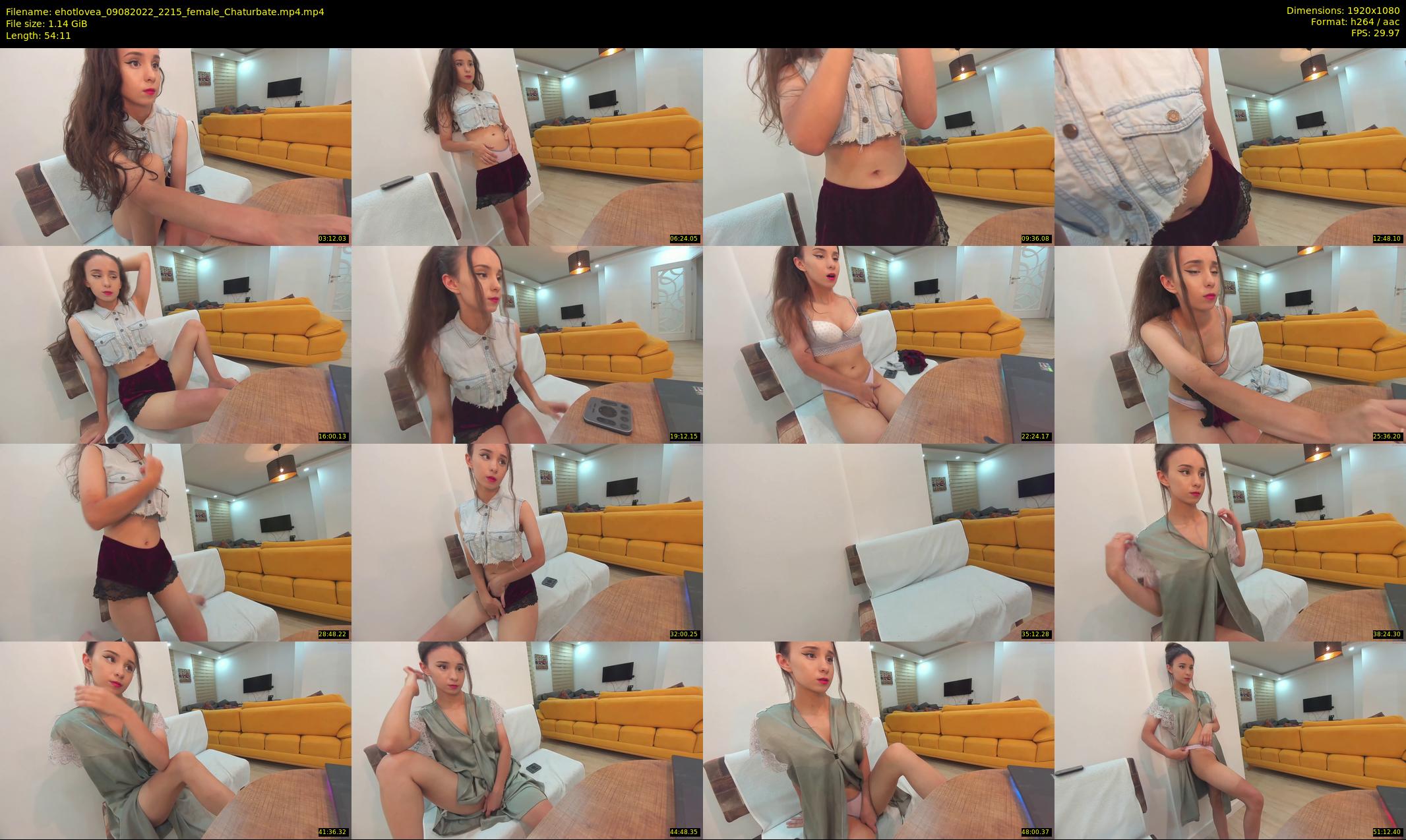 ehotlovea — 55 minute Chaturbate female cam show recording, 1080p, Aug 9, 2022