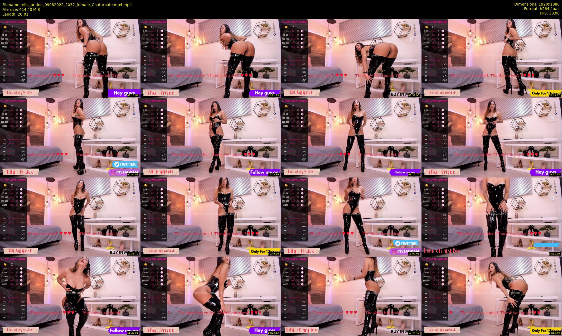 ella_pridee — 21 minute Chaturbate female cam show recording, 1080p, Aug 9, 2022
