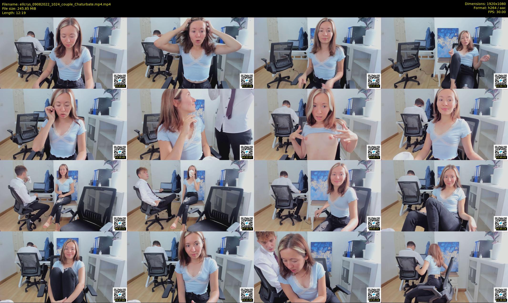 ellcrys — 13 minute Chaturbate couple cam show recording, 1080p, Aug 9, 2022
