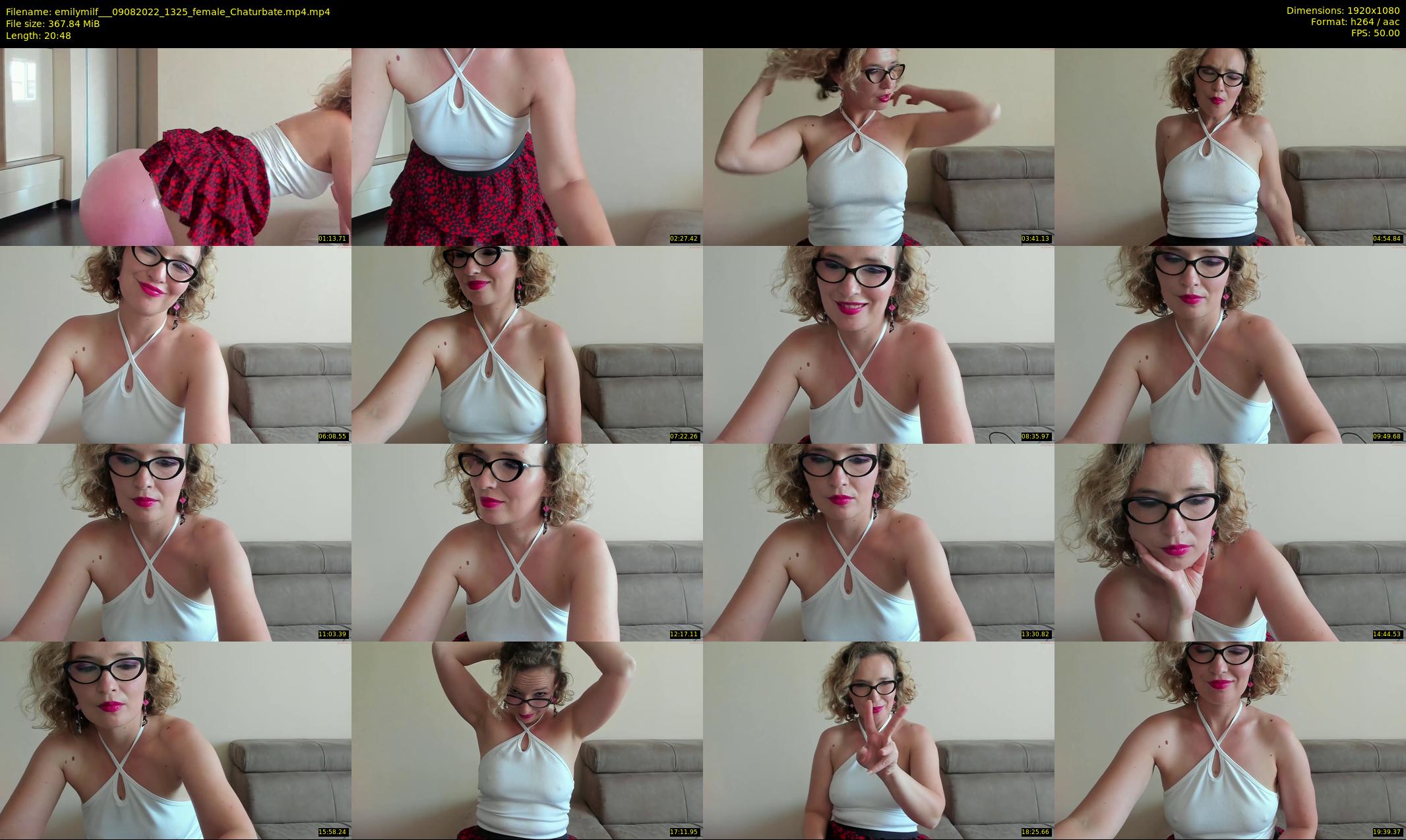 emilymilf__ — 21 minute Chaturbate female cam show recording, 1080p, Aug 9, 2022