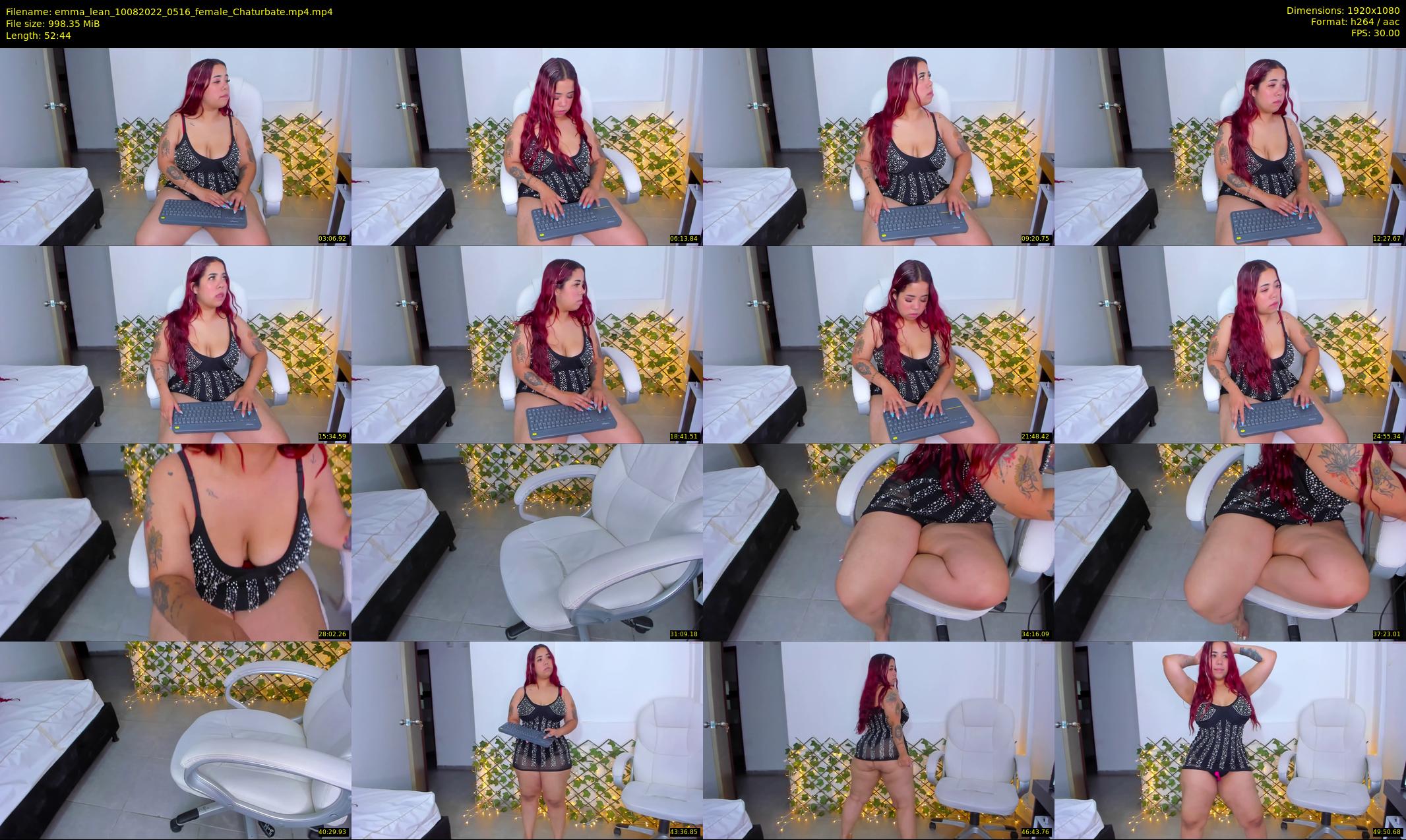 emma_lean — 53 minute Chaturbate female cam show recording, 1080p, Aug 10, 2022