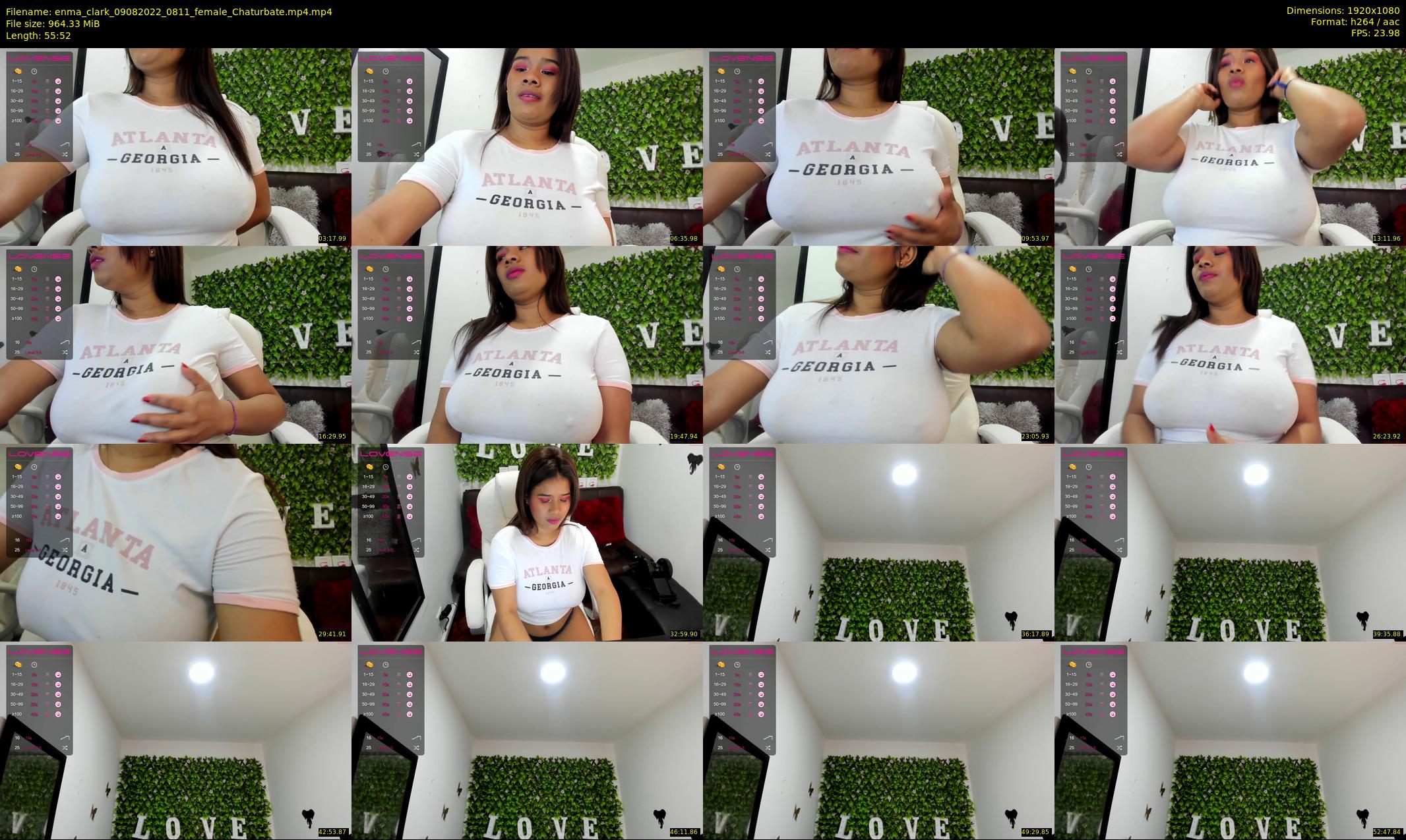 enma_clark — 56 minute Chaturbate female cam show recording, 1080p, Aug 9, 2022