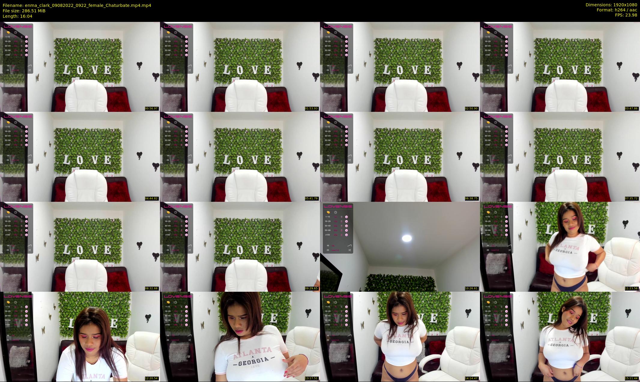 enma_clark — 17 minute Chaturbate female cam show recording, 1080p, Aug 9, 2022