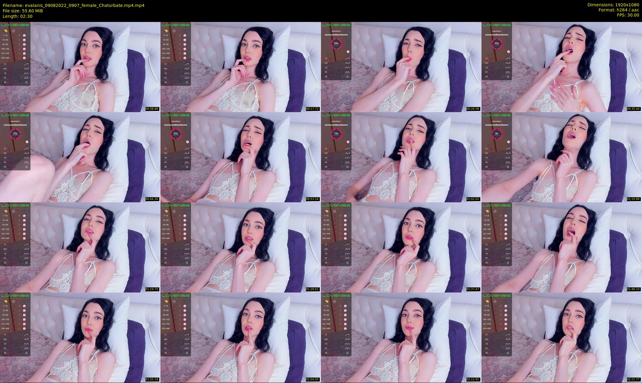 evalanis — 3 minute Chaturbate couple cam show recording, 1080p, Aug 9, 2022