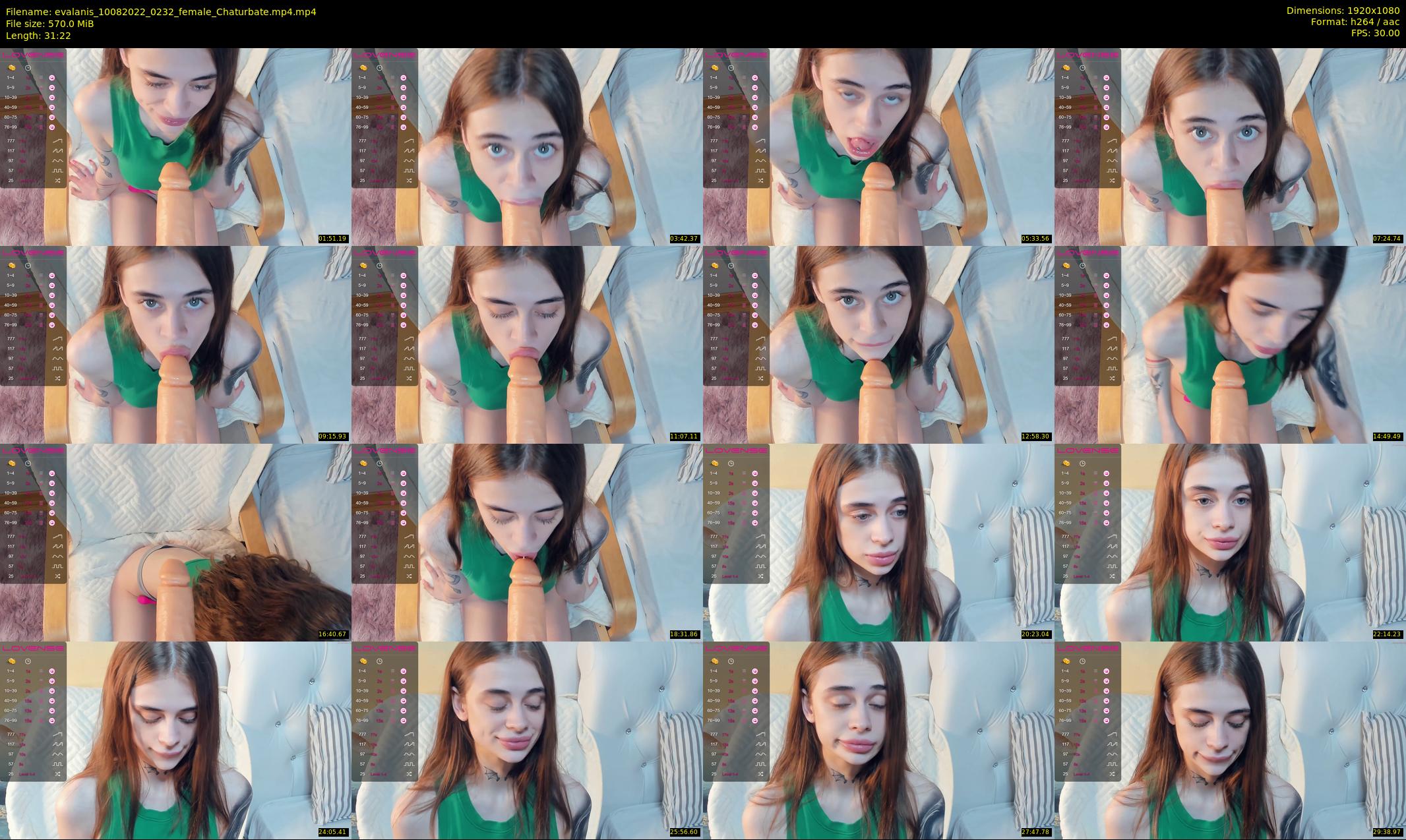 evalanis — 32 minute Chaturbate couple cam show recording, 1080p, Aug 10, 2022