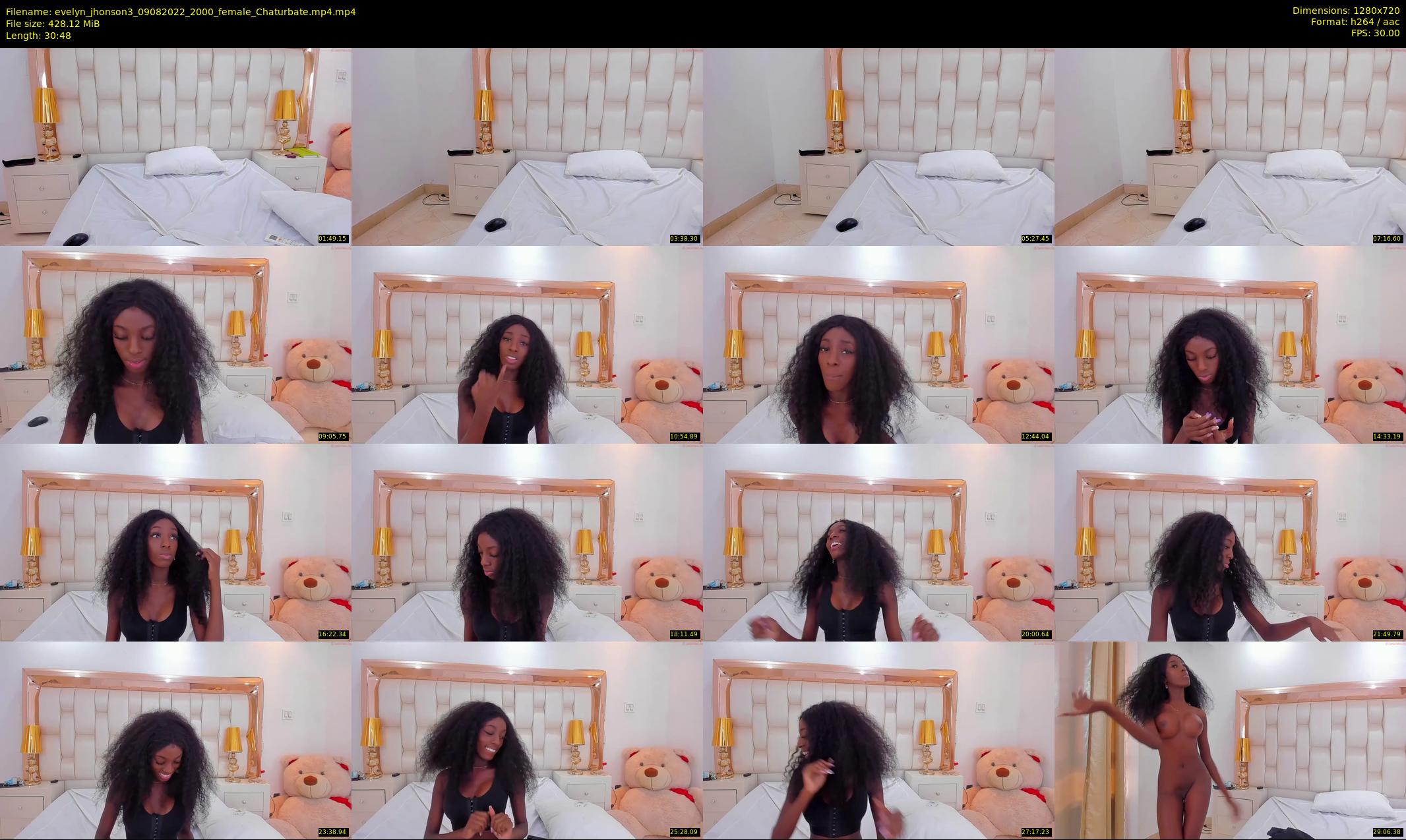 evelyn_jhonson3 — 31 minute Chaturbate female cam show recording, 720p, Aug 9, 2022
