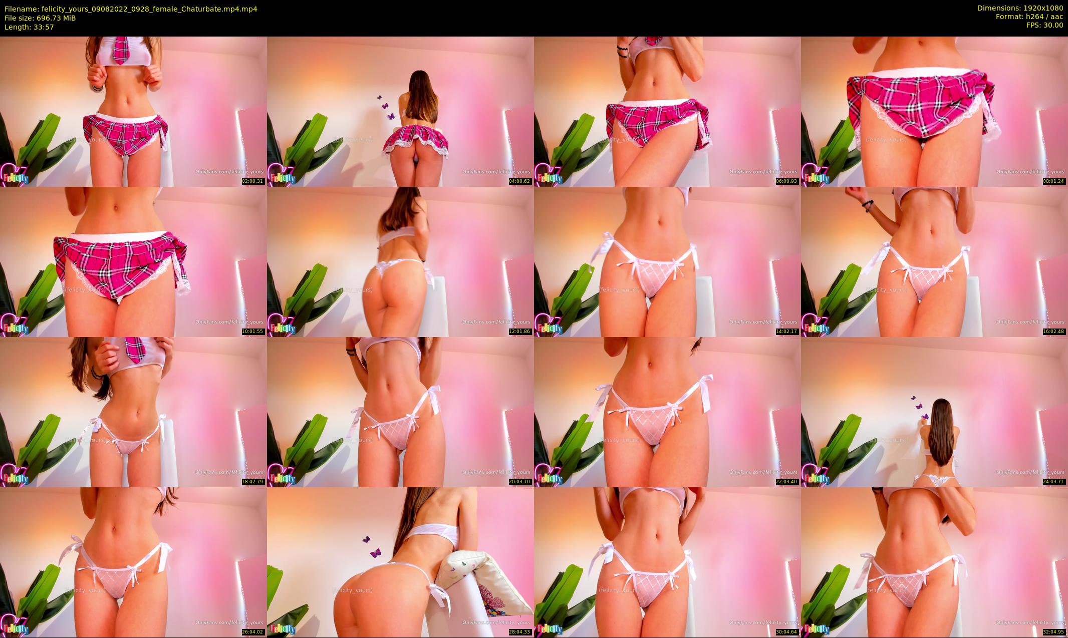 felicity_yours — 34 minute Chaturbate female cam show recording, 1080p, Aug 9, 2022