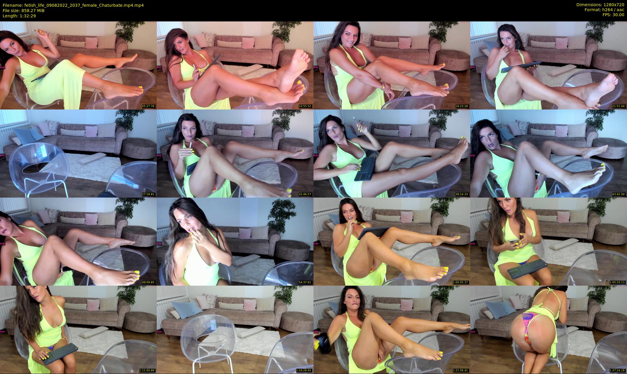 fetish_life — 93 minute Chaturbate female cam show recording, 720p, Aug 9, 2022