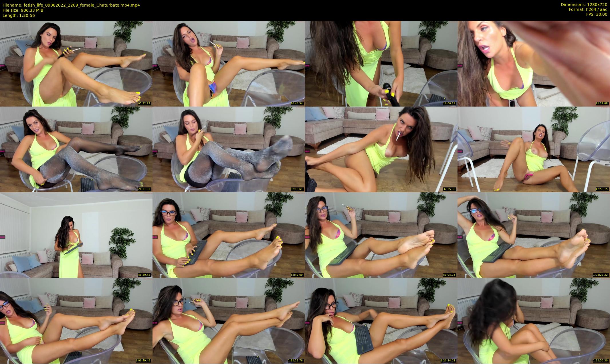 fetish_life — 91 minute Chaturbate female cam show recording, 720p, Aug 9, 2022