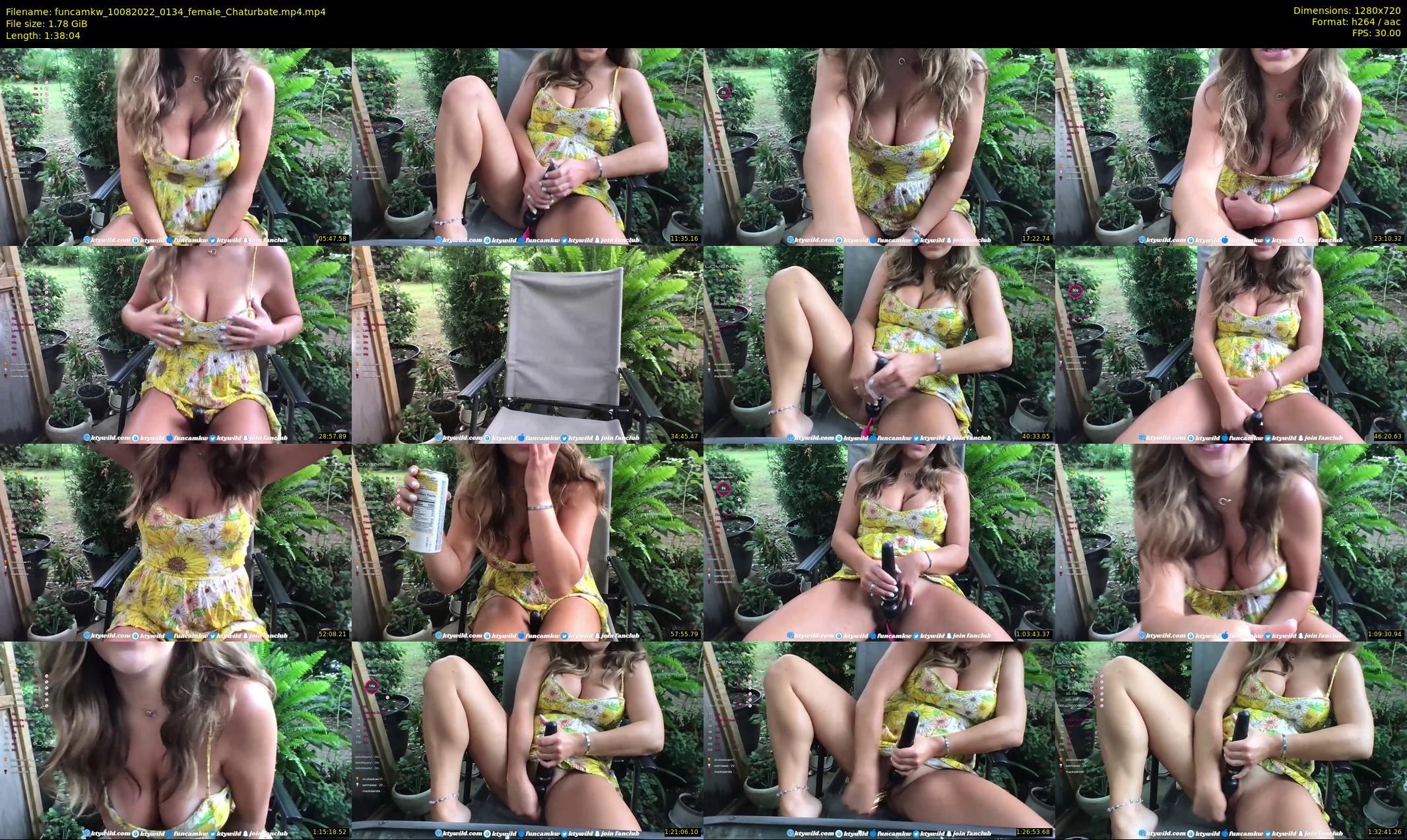 funcamkw — 99 minute Chaturbate female cam show recording, 720p, Aug 10, 2022