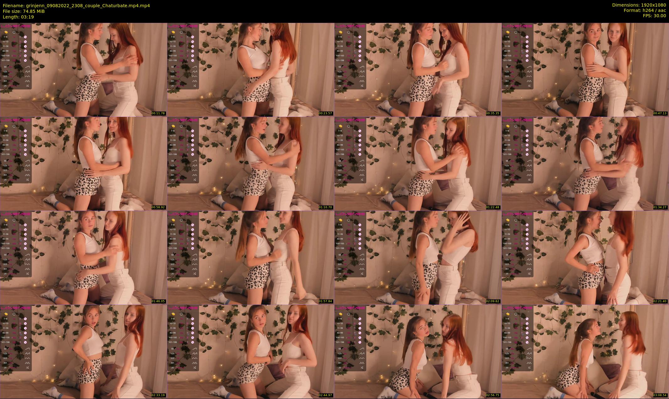 grinjenn — 4 minute Chaturbate female cam show recording, 1080p, Aug 9, 2022