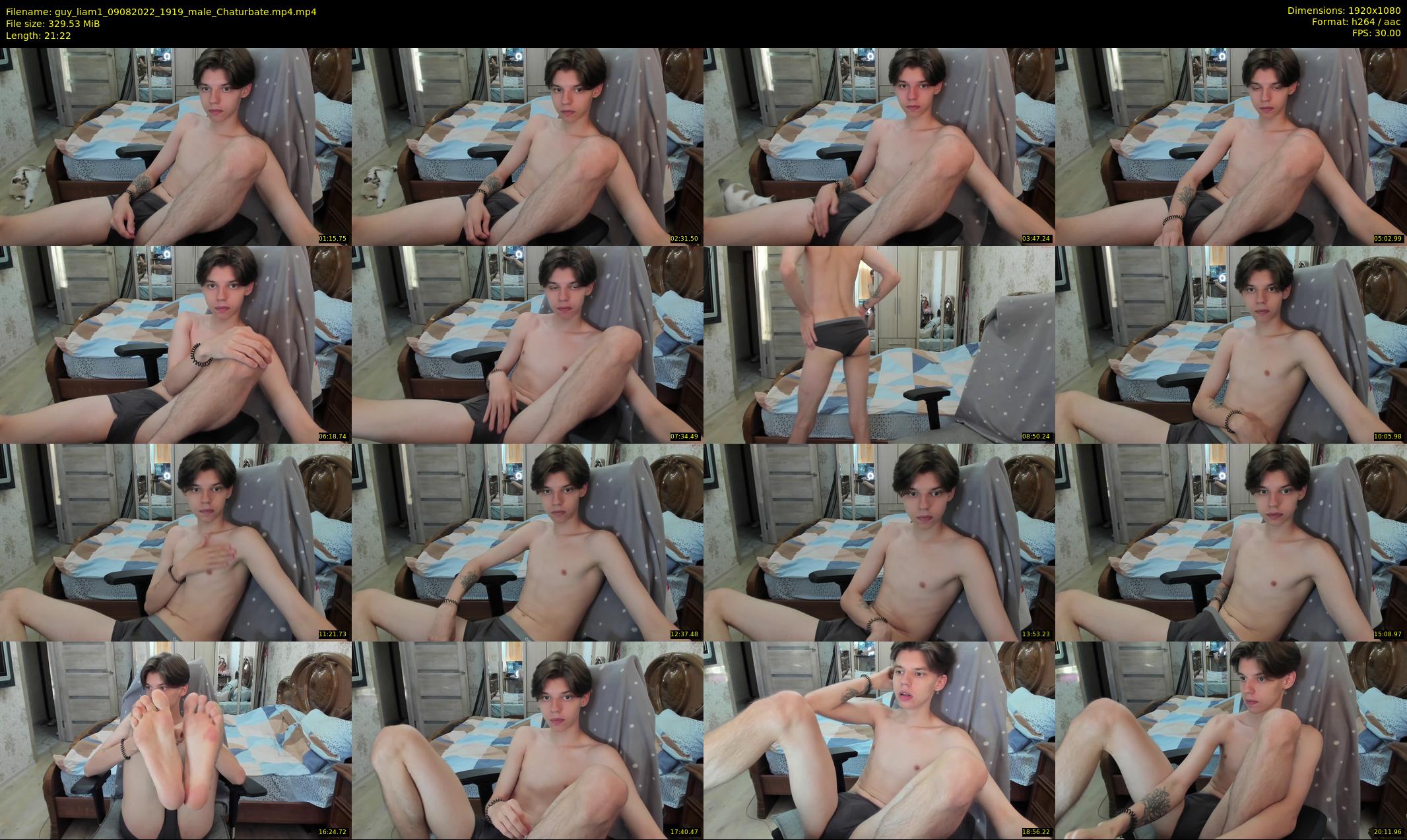 guy_liam1 — 22 minute Chaturbate male cam show recording, 1080p, Aug 9, 2022