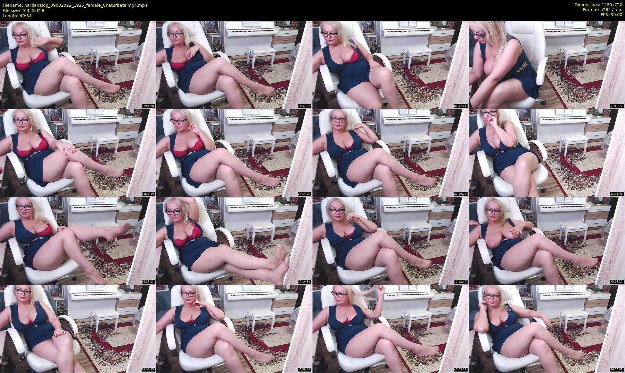 hardanaldp — 50 minute Chaturbate female cam show recording, 720p, Aug 9, 2022
