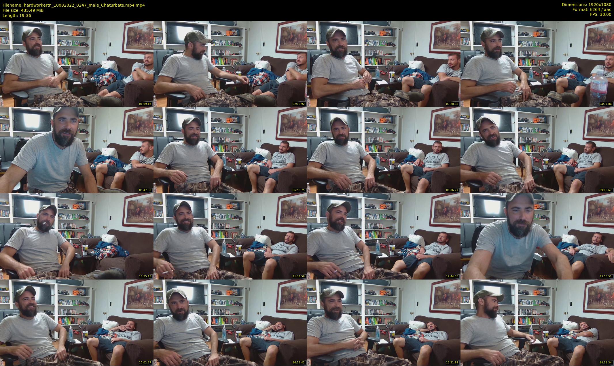 hardworkertn — 20 minute Chaturbate male cam show recording, 1080p, Aug 10, 2022